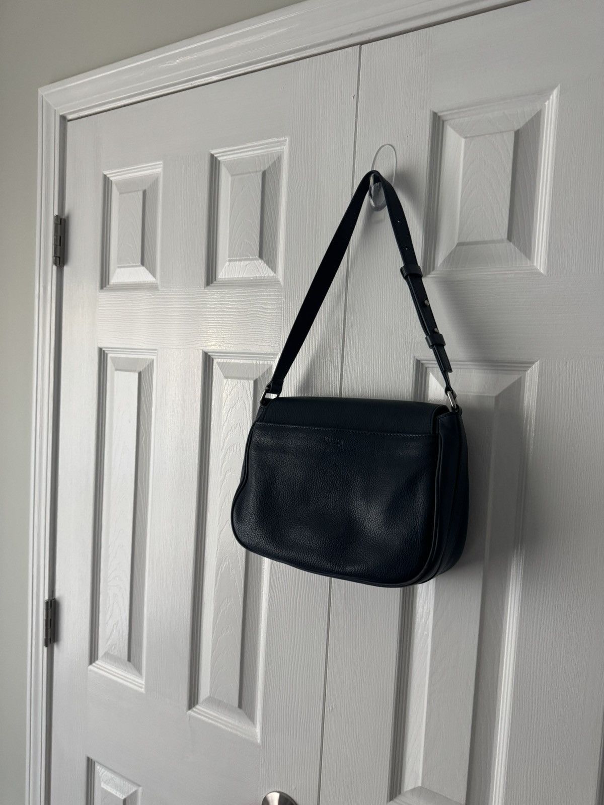 Shinola Shinola Blue Leather Shoulder Messenger Flap Bag Size ONE SIZE - 12 Thumbnail