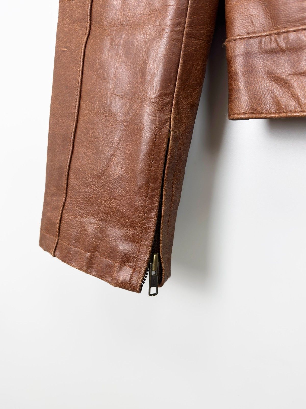 Genuine Leather Superior New York Brown Leather Jacket Size US S / EU 44-46 / 1 - 7 Thumbnail