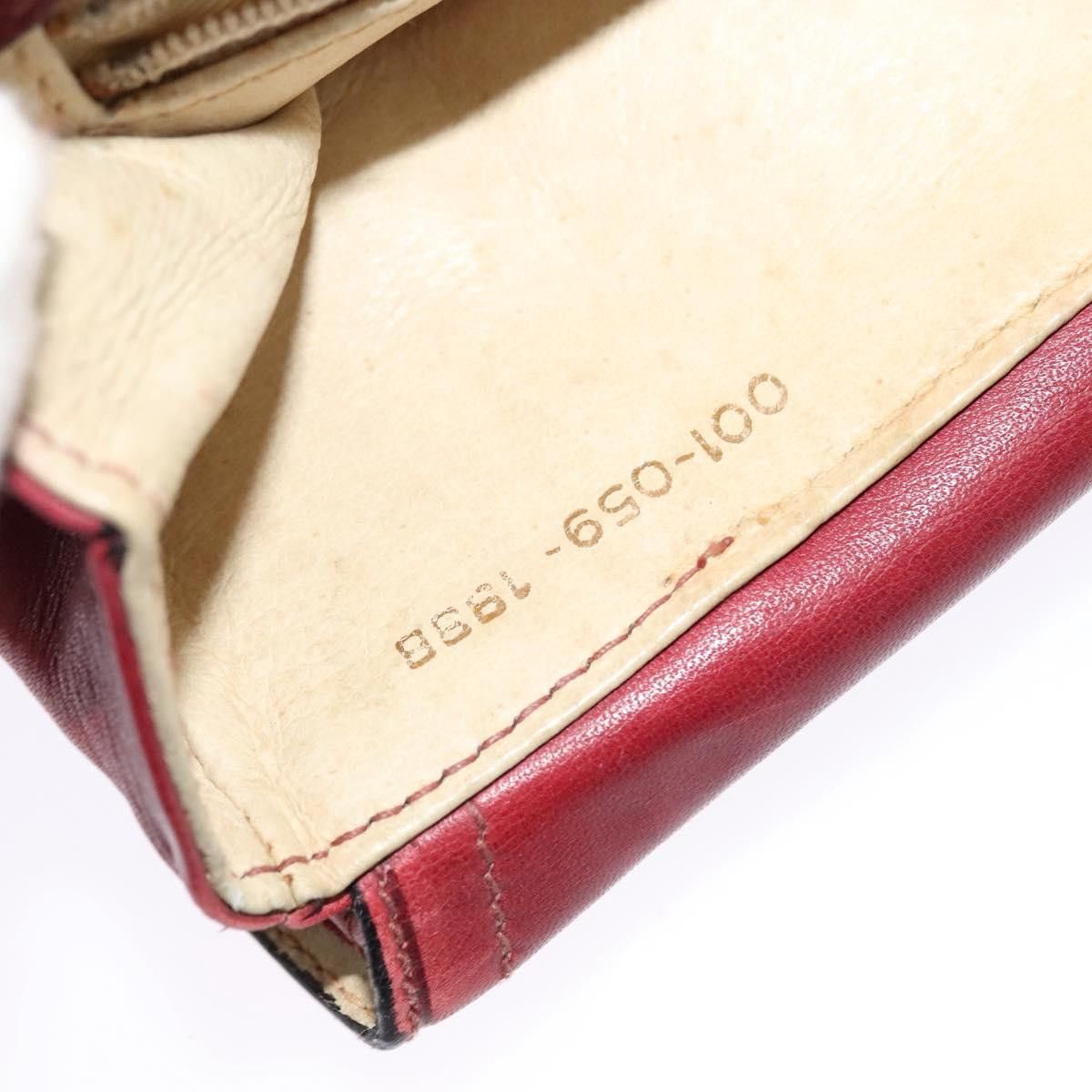 Gucci GUCCI Shoulder Bag Suede Vintage Red Gold Size ONE SIZE - 13 Thumbnail