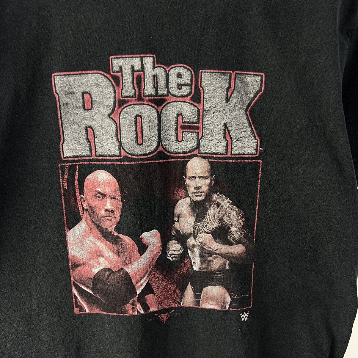 WWE The Rock WWE Big Logo Wrestling Vintage T-Shirt Size US S / EU 44-46 / 1 - 3 Thumbnail