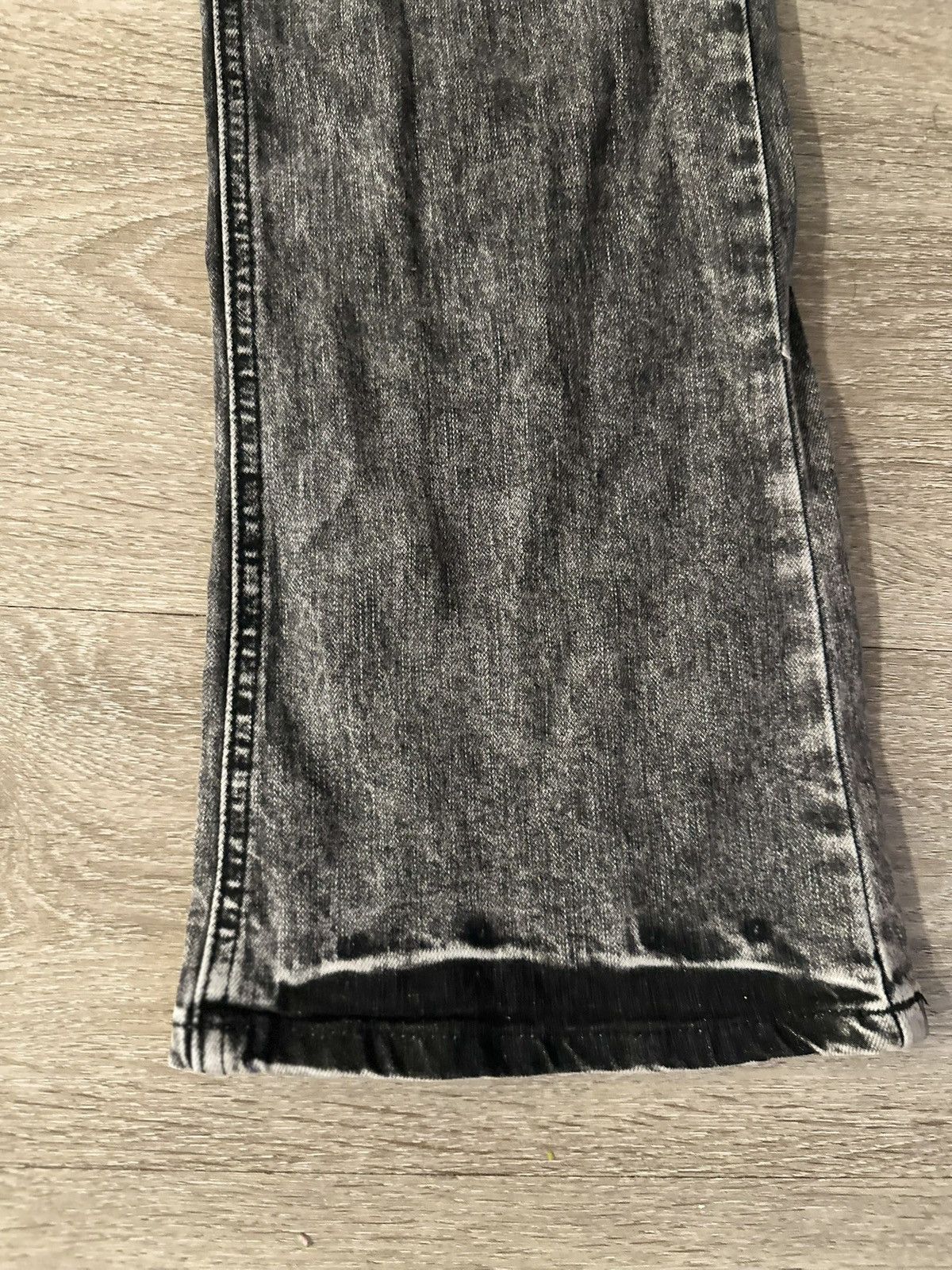 NYRVA NYRVA Acid Wash Flared Denim Size US 40 / EU 56 - 3 Thumbnail