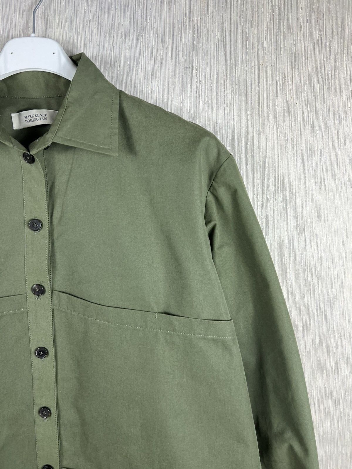 Acne Studios Mark Kenly Domino Tan sandra over shirt jacket multipocket Size XS / US 0-2 / IT 36-38 - 3 Thumbnail