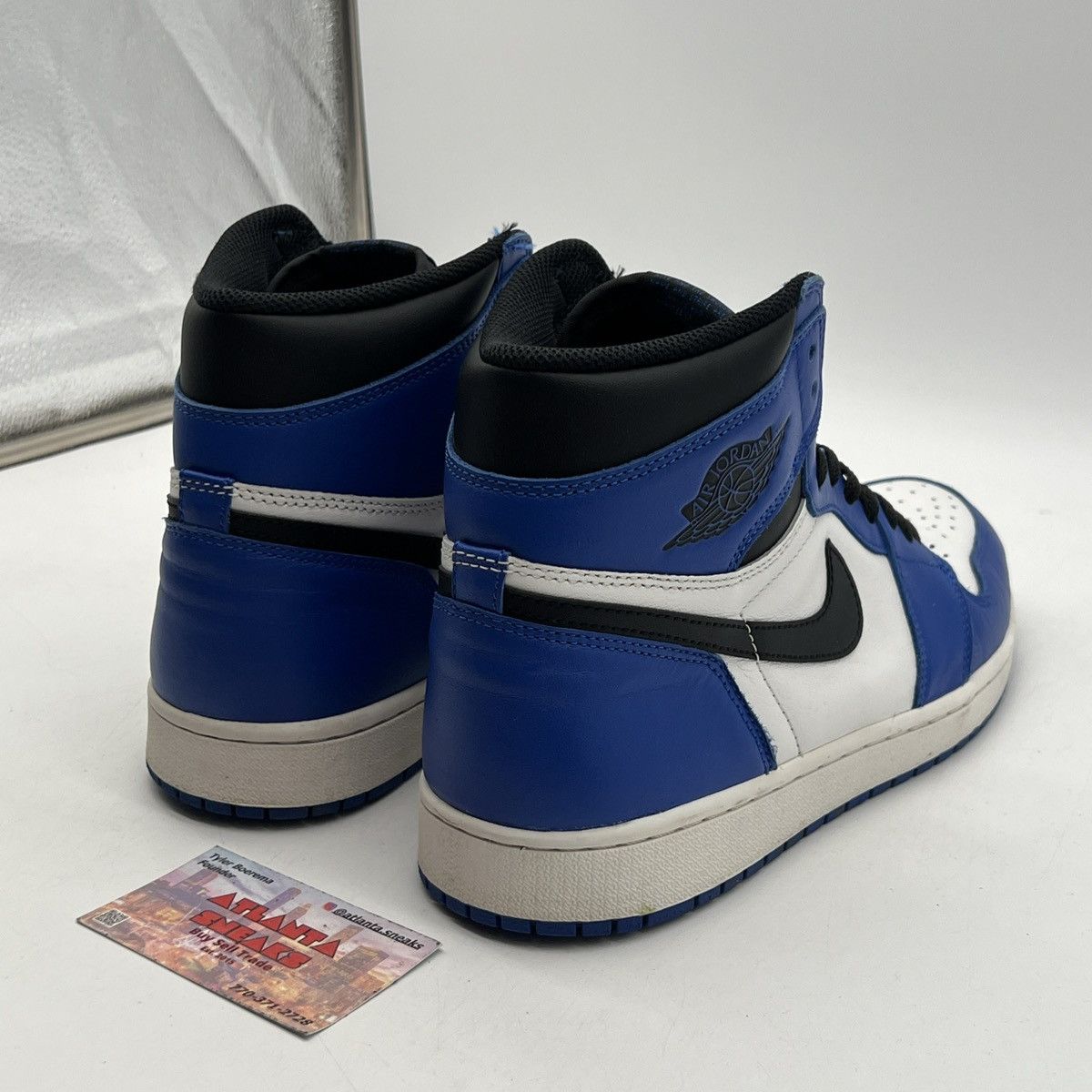 Nike Air Jordan 1 high game royal Size US 12 / EU 45 - 5 Thumbnail