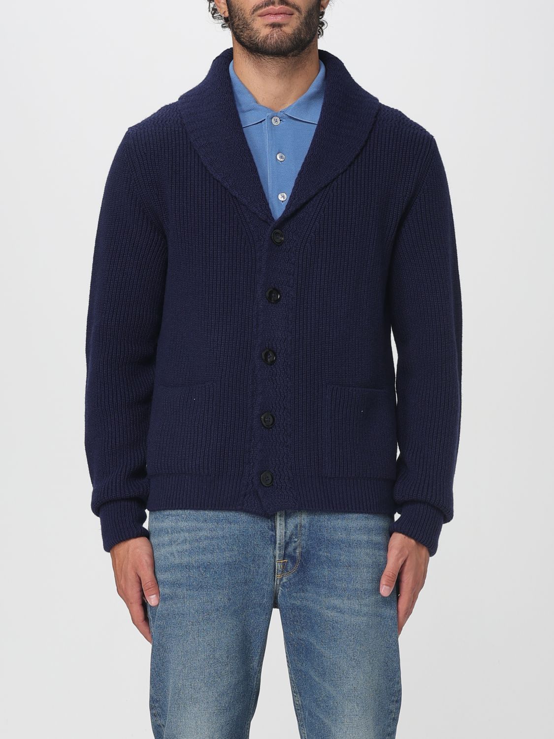 Tom Ford Tom Ford Sweater Men Blue Size US XL / EU 56 / 4 - 1 Thumbnail