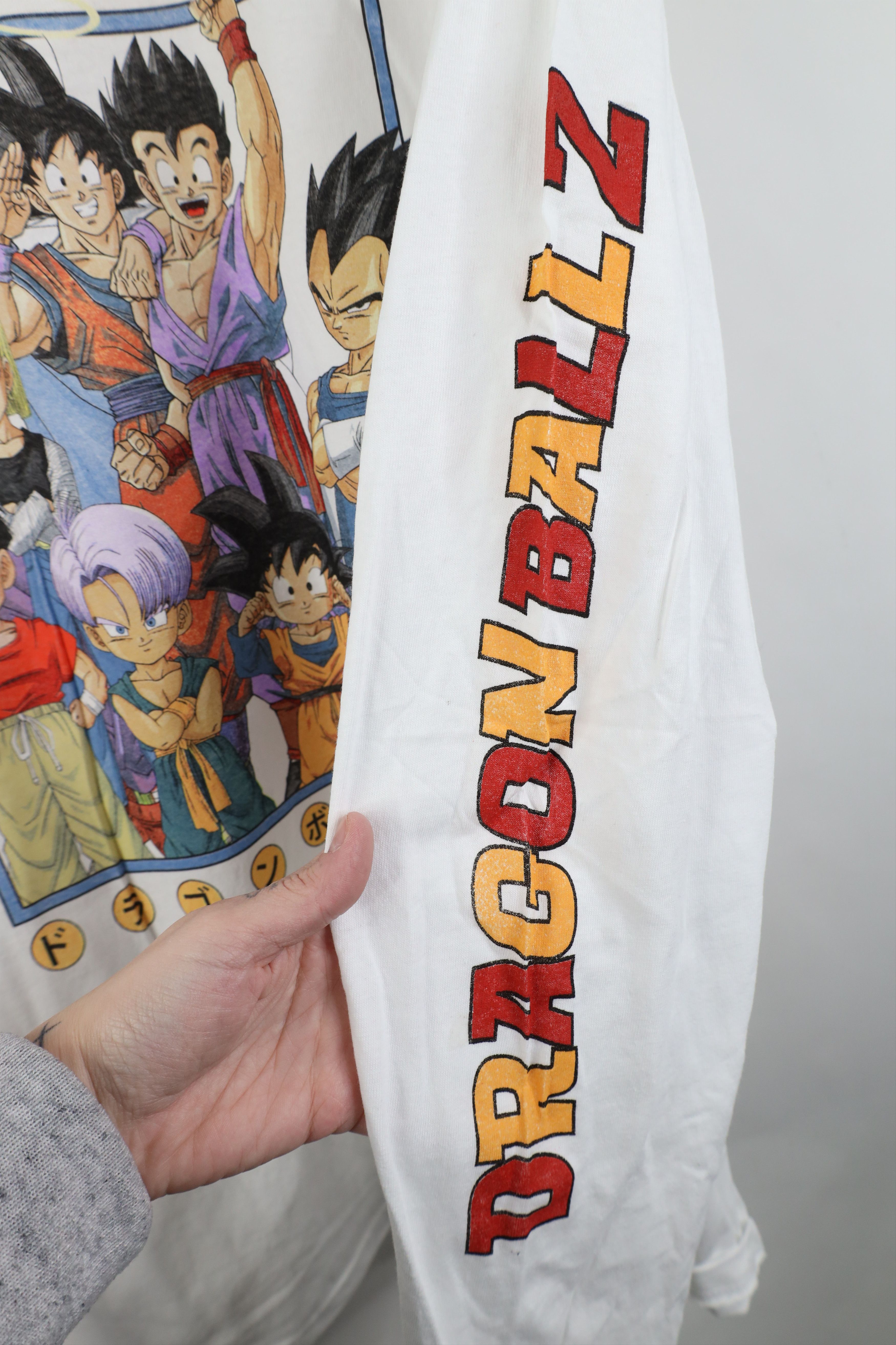 Vintage Deadstock Vintage Y2K Dragon Ball Z Spell Out Anime T-Shirt Size US XL / EU 56 / 4 - 8 Thumbnail
