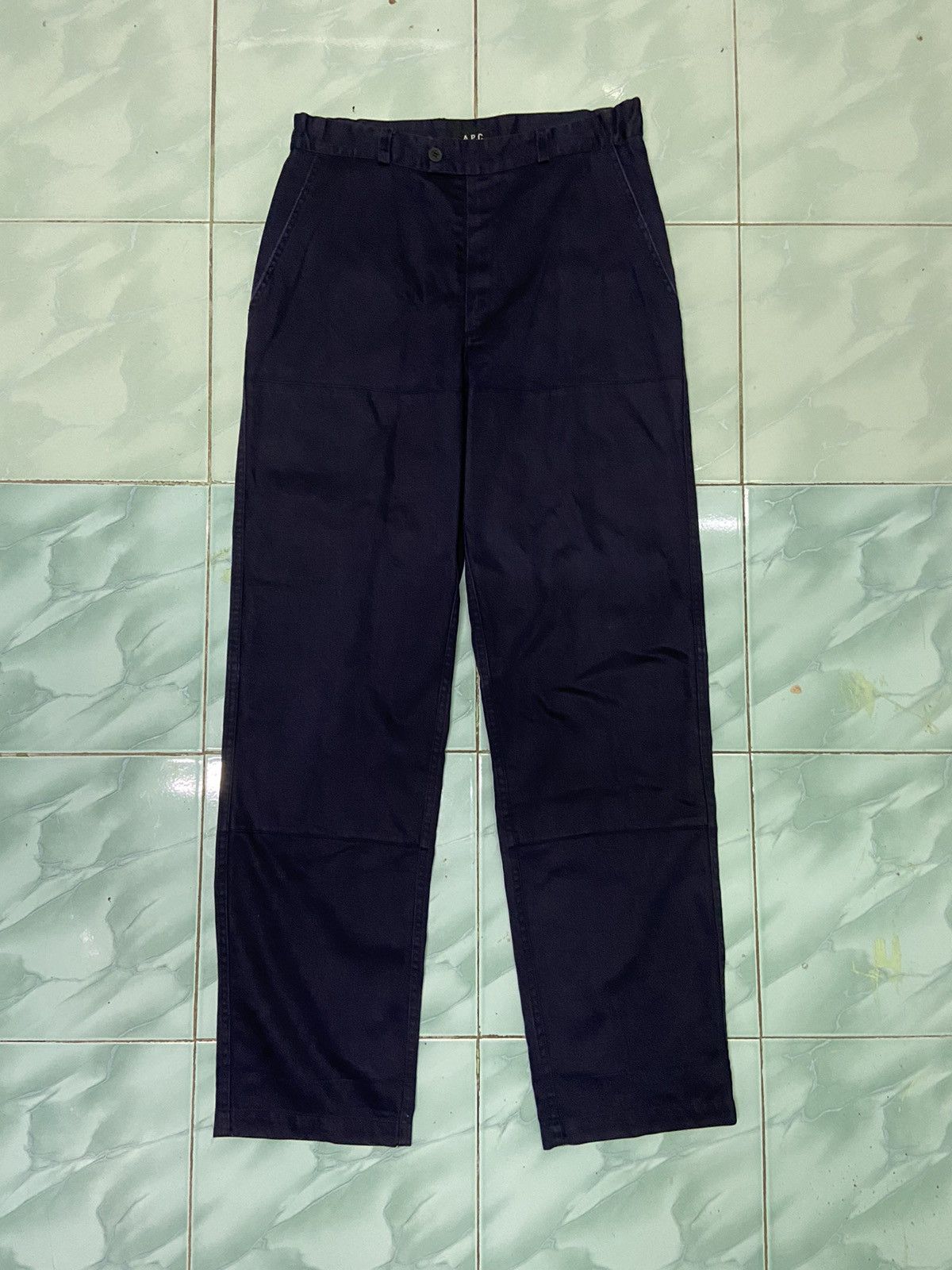 A.P.C. APC pants double knee chinos pants Size US 30 / EU 46 - 1 Thumbnail