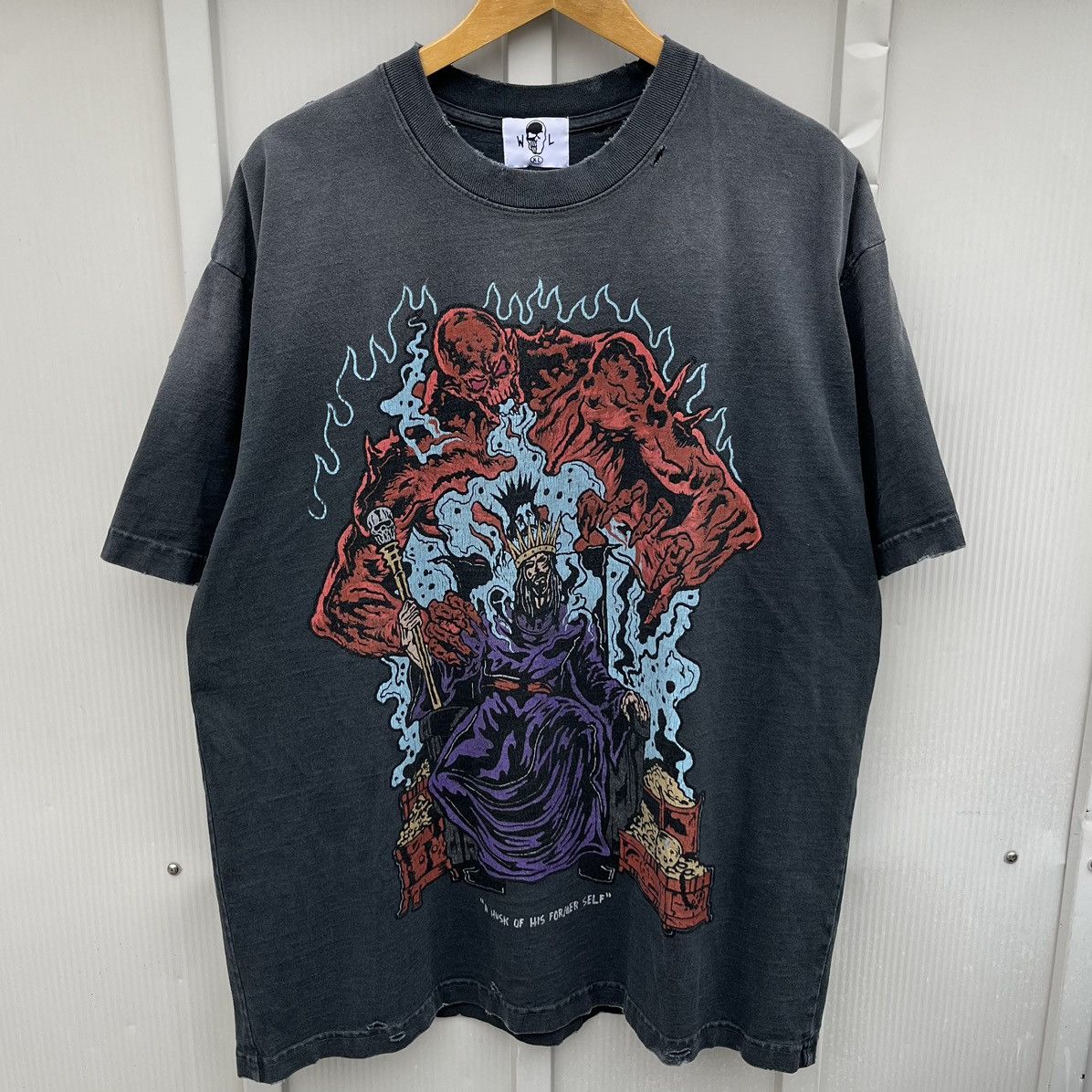 Warren Lotas Warren Lotus ‘A Husk of his Former Self Distressed’ Tee XL Size US XL / EU 56 / 4 - 1 Thumbnail