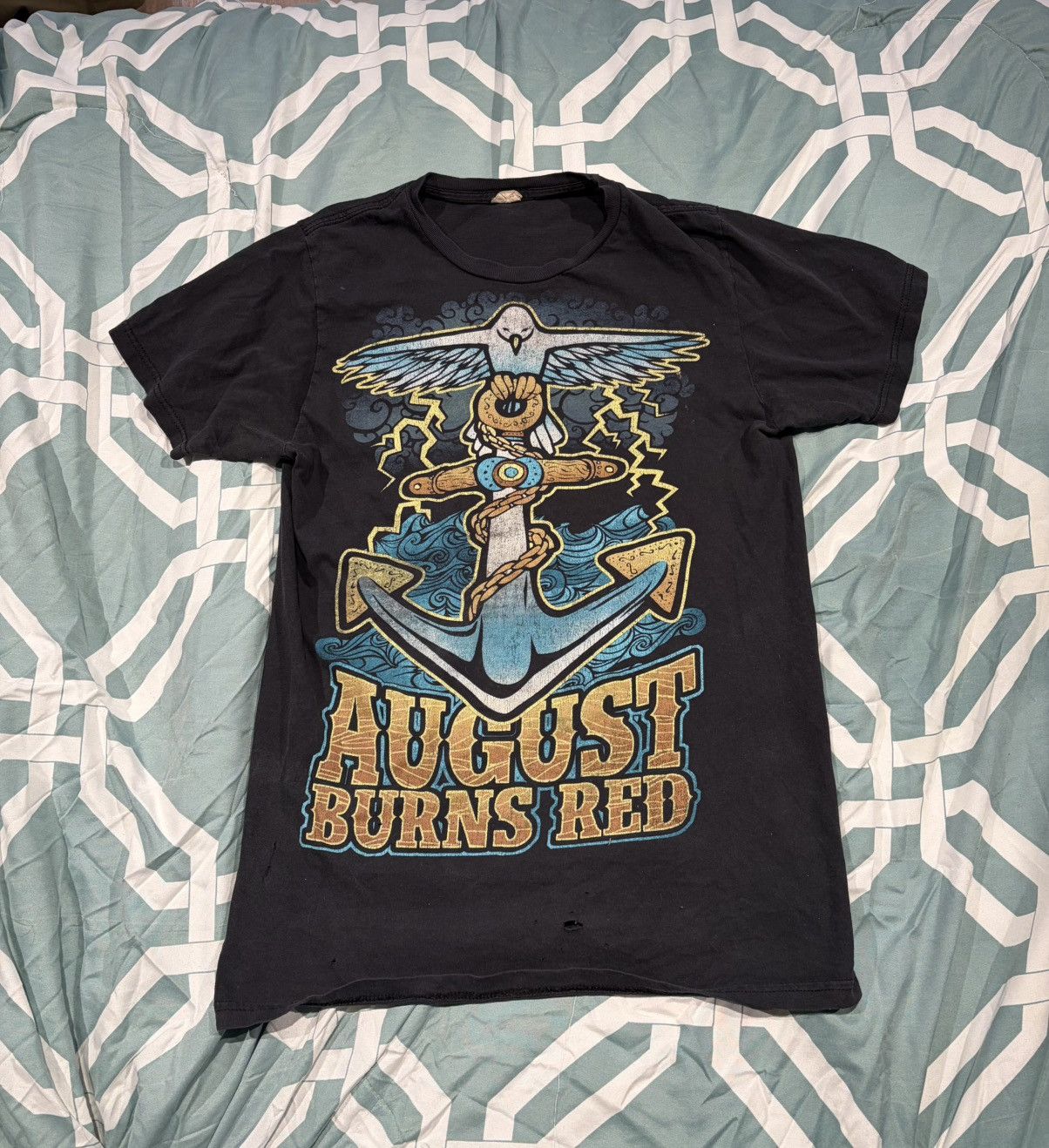 Vintage August Burns Red Shirt Large Size US L / EU 52-54 / 3 - 1 Thumbnail