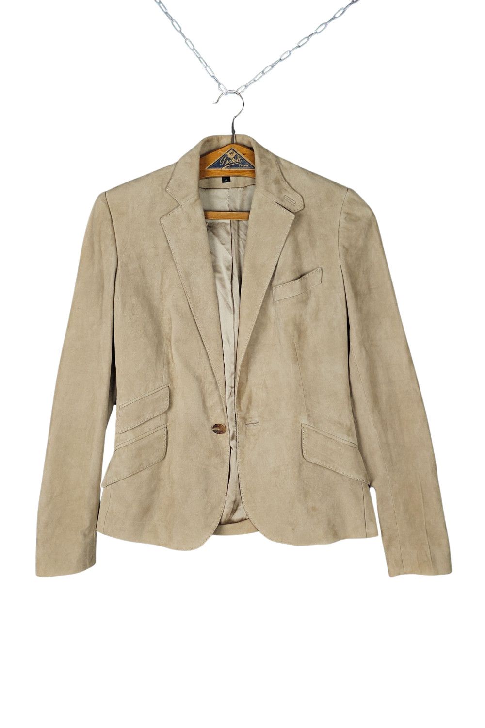 Ralph Lauren Black Label RL black label 2012 “Jerry” Suede Blazer - USA Made Sample Size S / US 4 / IT 40 - 1 Thumbnail