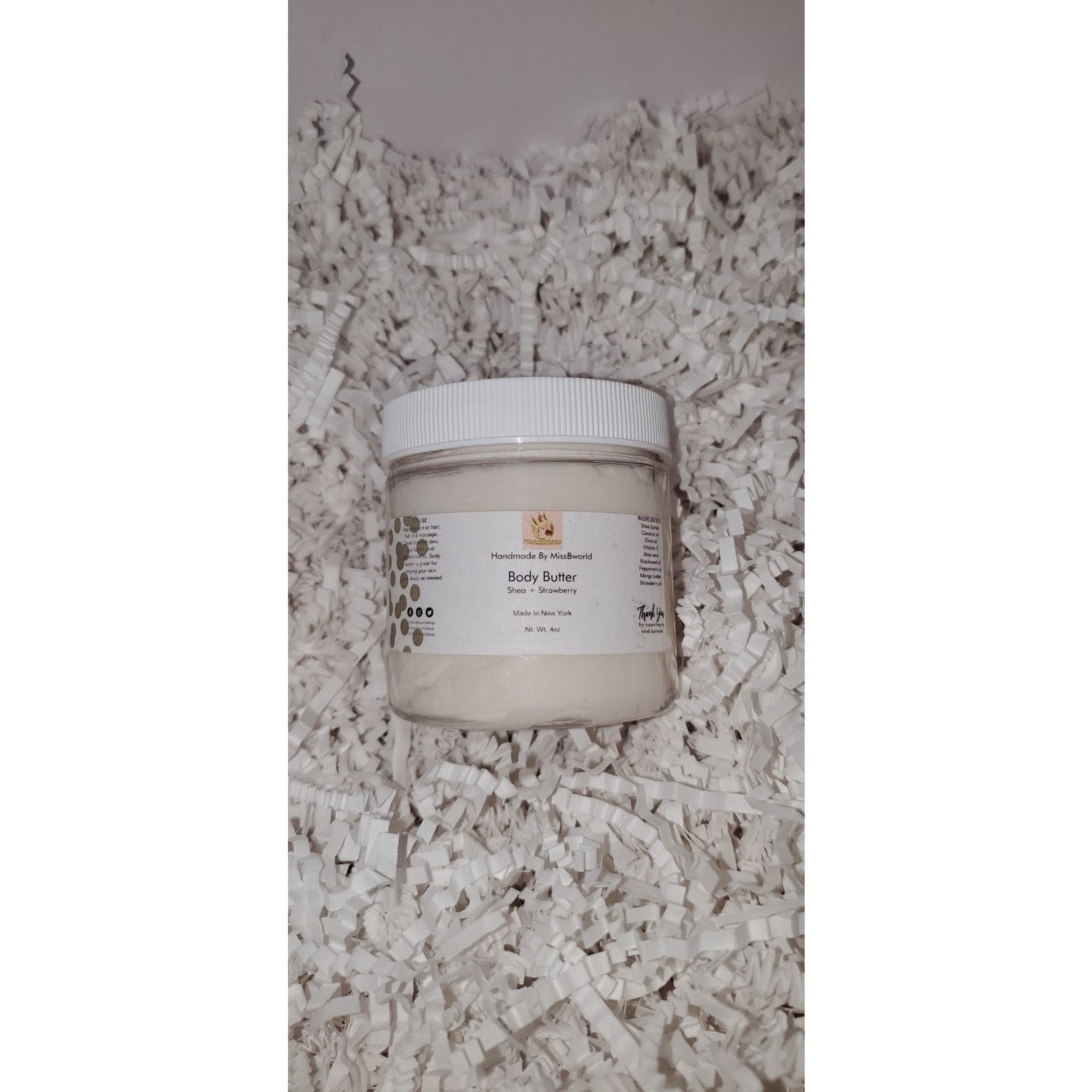 Other Shea Strawberry Body Butter Handmade Natural Moisturizer 4oz Size ONE SIZE - 7 Thumbnail