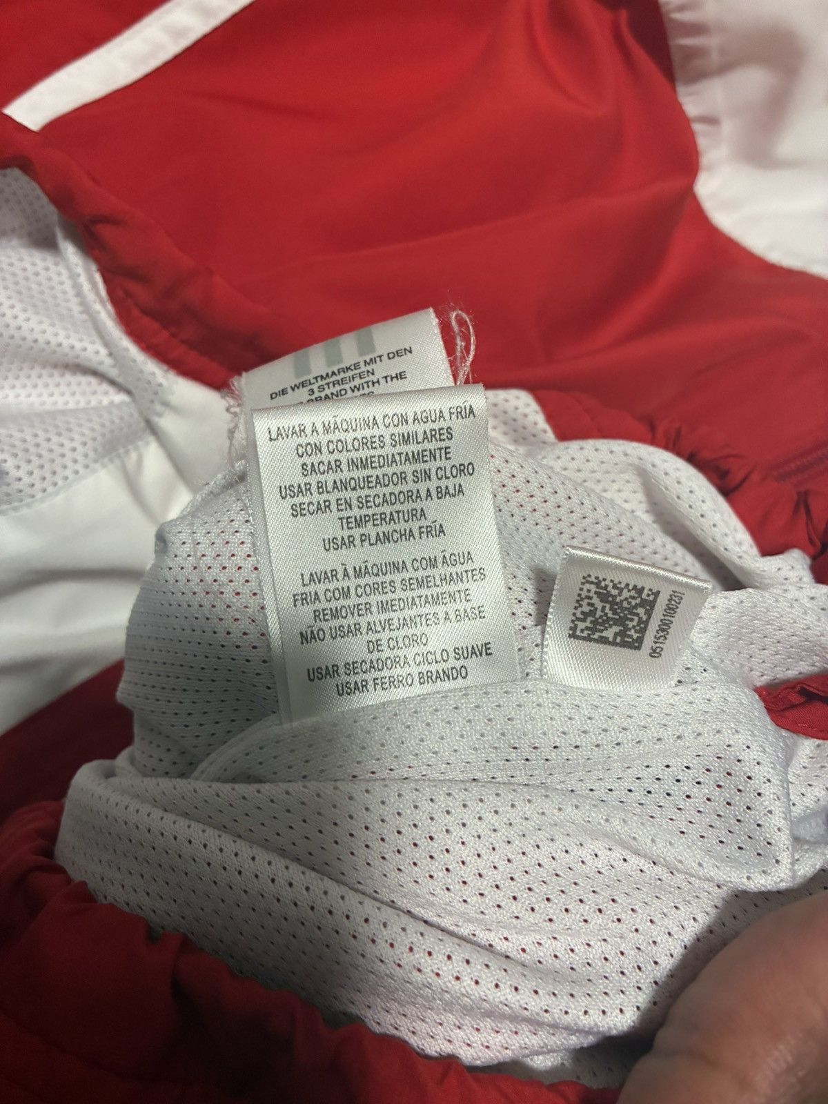 Adidas Adidas red windbreaker jacket Size L #windbreaker Size US L / EU 52-54 / 3 - 6 Thumbnail