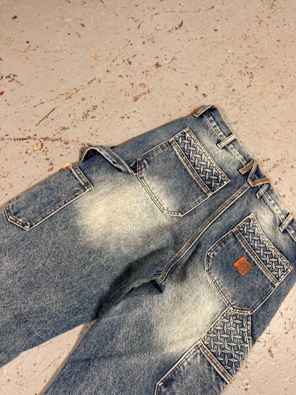 Menace Insane Menace Los Angeles Brick Lay Denim Carpenter Pants Size US 32 / EU 48 - 3 Thumbnail