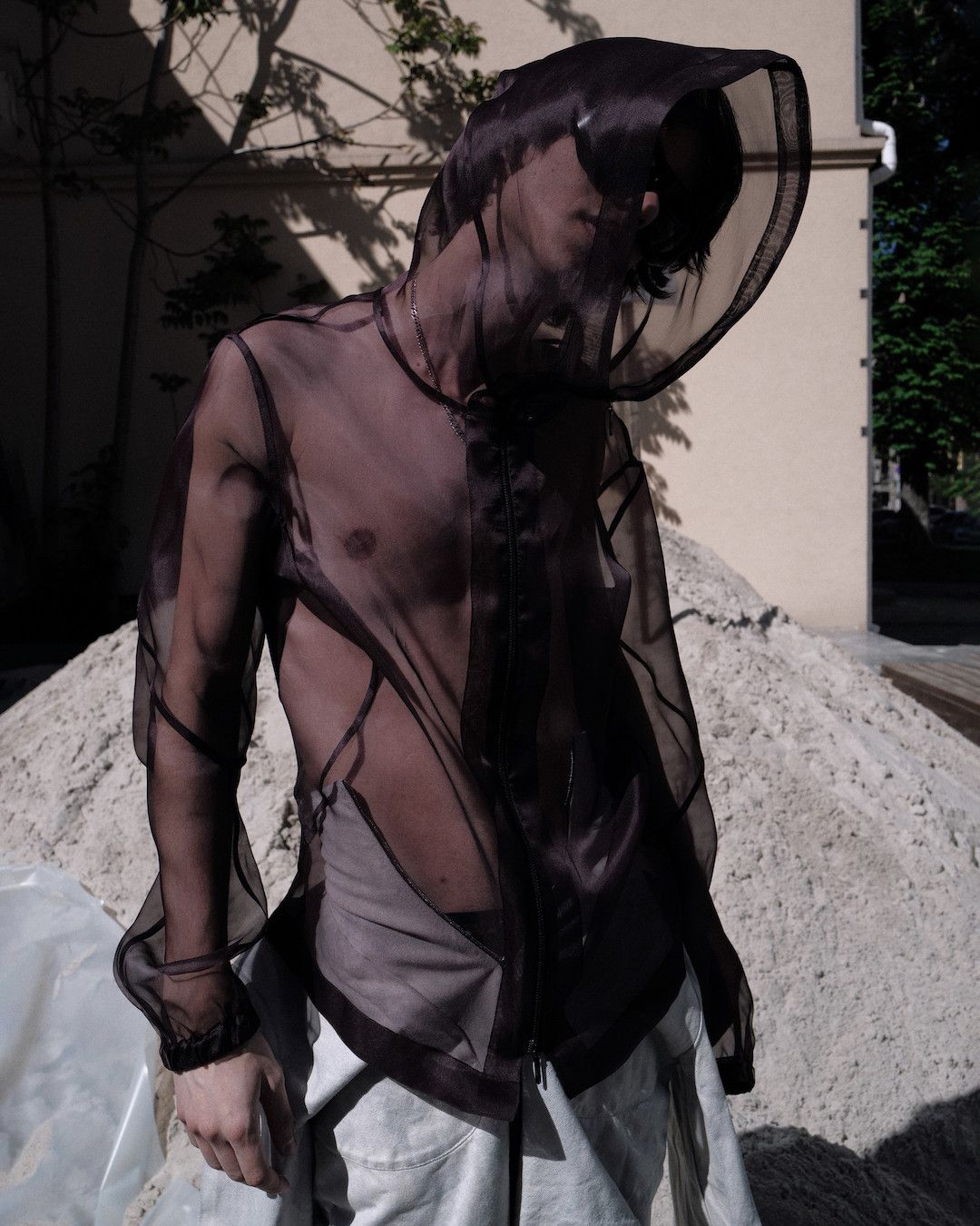 Other SILK ORGANZA DISORTED JACKET Size US M / EU 48-50 / 2 - 1 Thumbnail