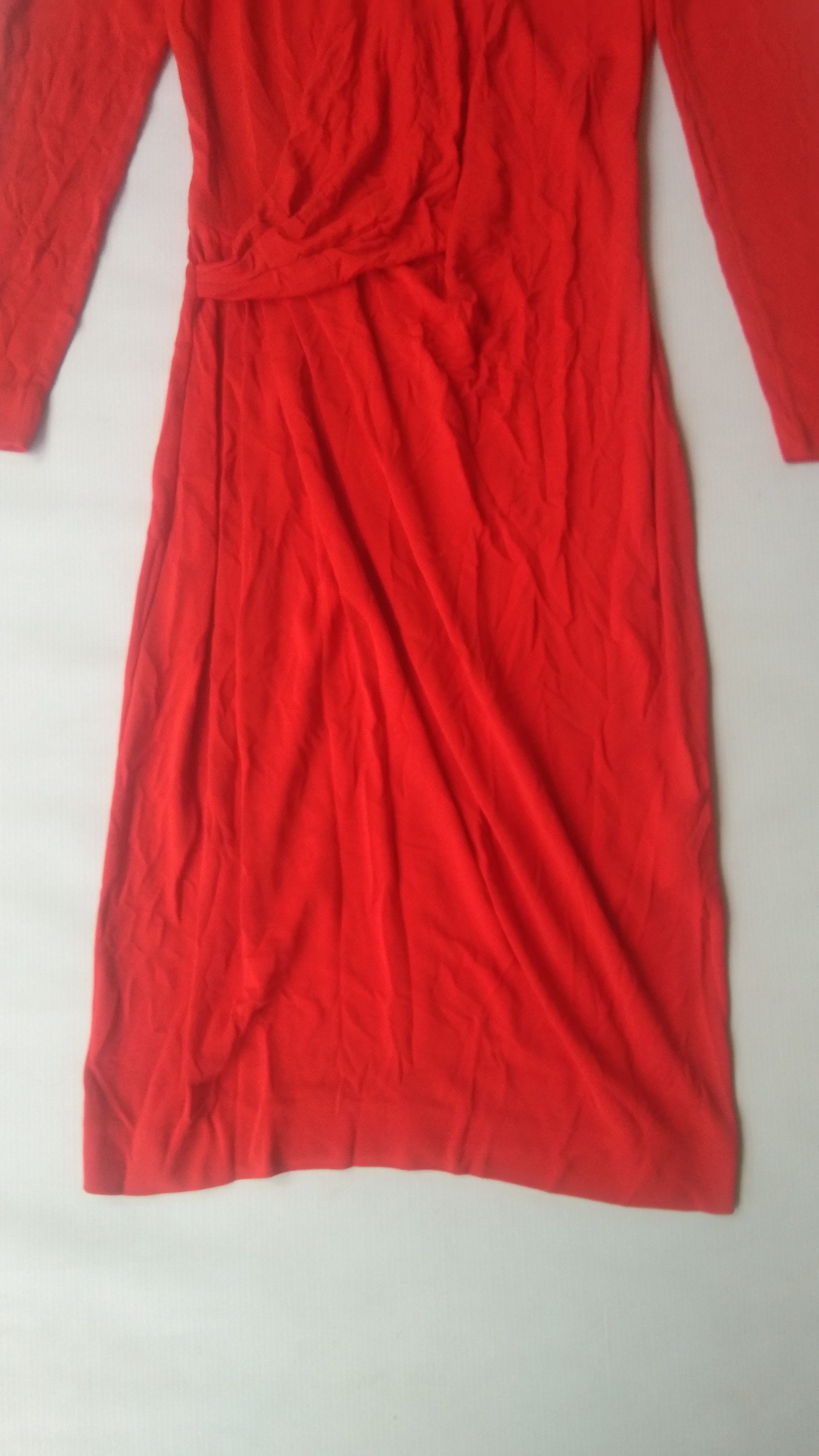 Salvatore Ferragamo Salvatore ferragamo red orange dress Size S / US 4 / IT 40 - 3 Thumbnail