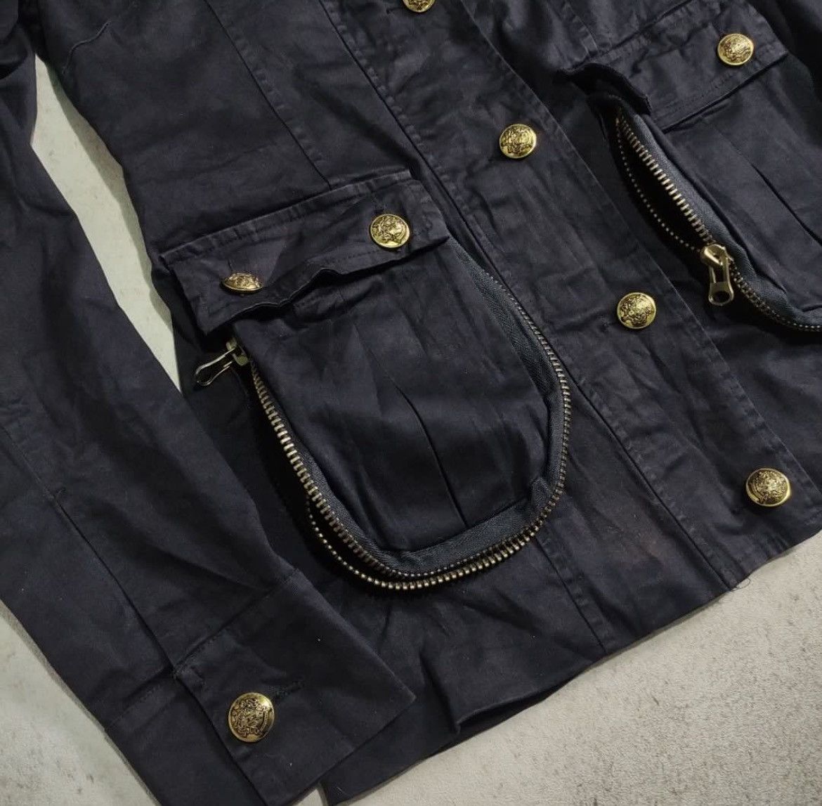 If Six Was Nine × Japanese Brand × Le Grande Bleu (L.G.B.) Japanese Bondage Jacket Size US M / EU 48-50 / 2 - 6 Thumbnail
