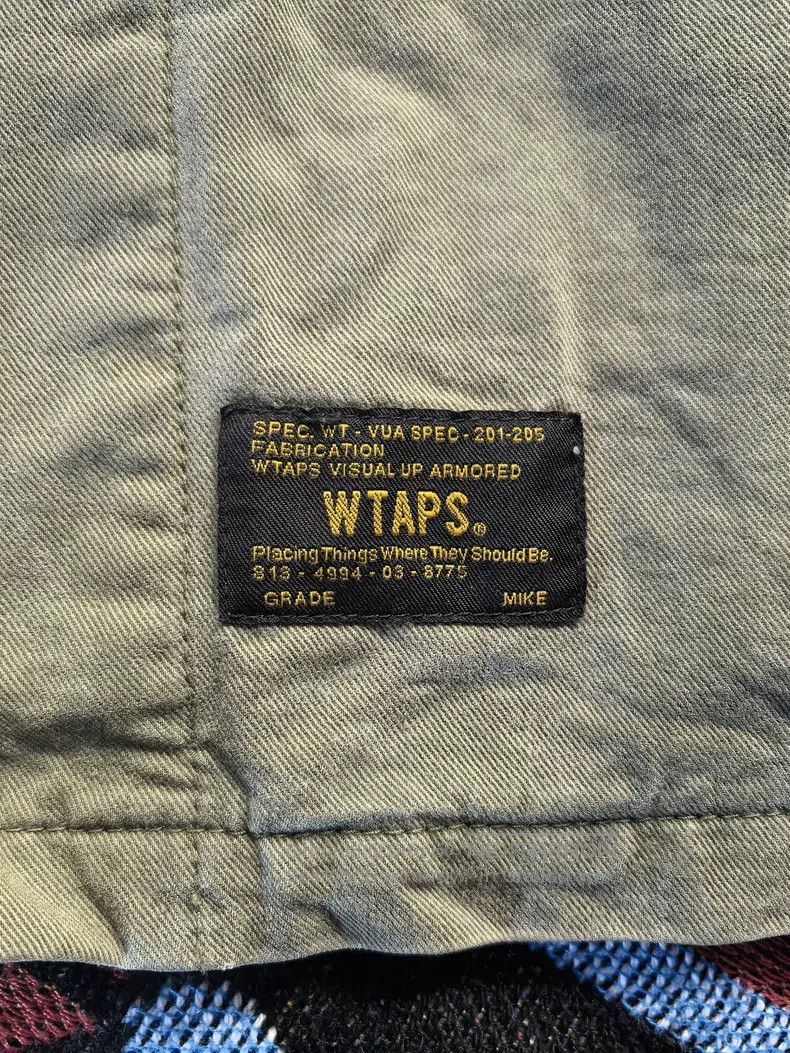 Wtaps Wtaps Washable single pocket collarless jacket Size US M / EU 48-50 / 2 - 5 Thumbnail