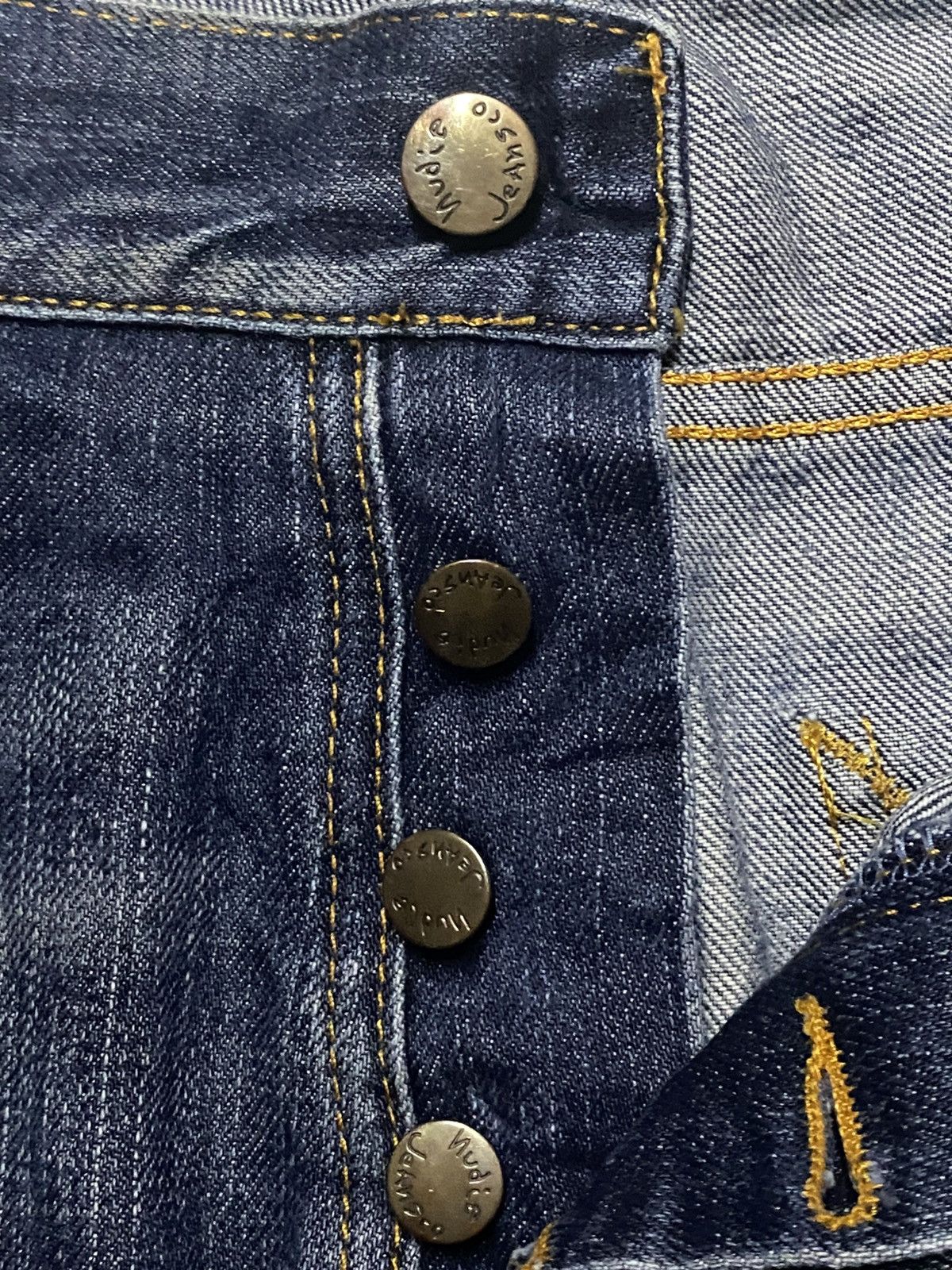 Nudie Jeans Vintage Nudie Jeans Straight Loose Distressed Jeans Size US 31 - 7 Thumbnail