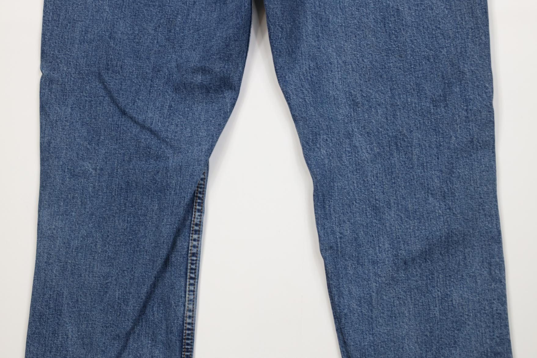 Levi's Vintage Y2K Levis 514 Stretch Straight Leg Denim Jeans Blue Size US 36 / EU 52 - 13 Thumbnail