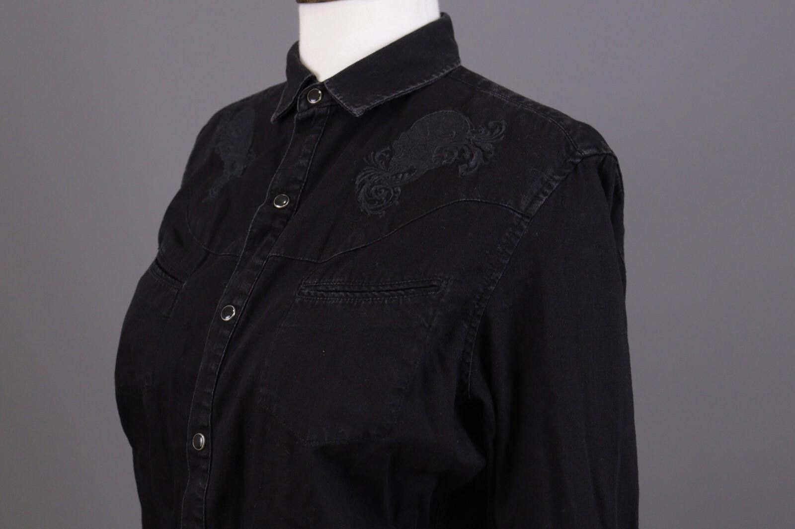 The Kooples The Kooples Paris Black Skool Button Down Shirt Size 1 / S Size M / US 6-8 / IT 42-44 - 9 Thumbnail