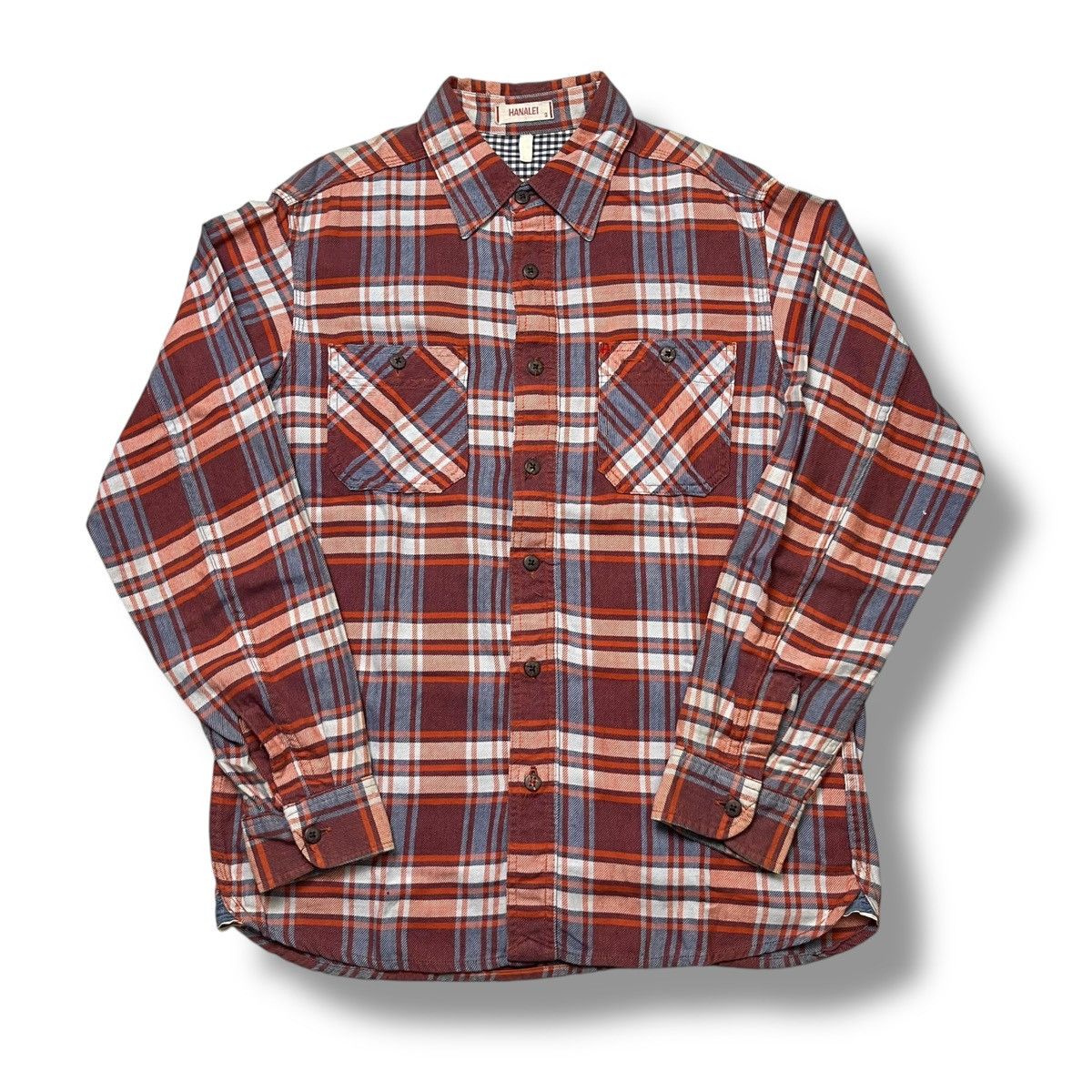 Kapital Issey miyake style💥HANALEI Heavy Flannel Workshirt Size US M / EU 48-50 / 2 - 1 Thumbnail