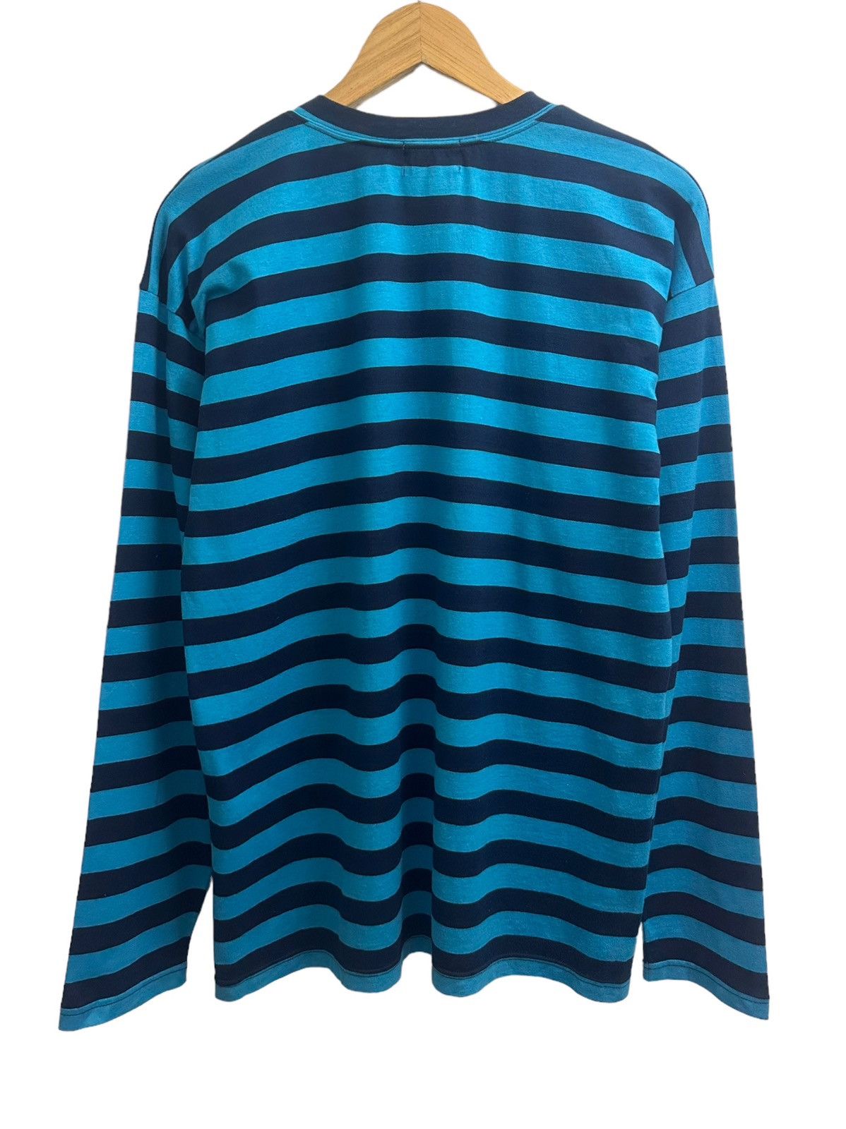 Issey Miyake Issey Miyake Plantation Stripes Long Sleeve Shirts Size US M / EU 48-50 / 2 - 2 Thumbnail