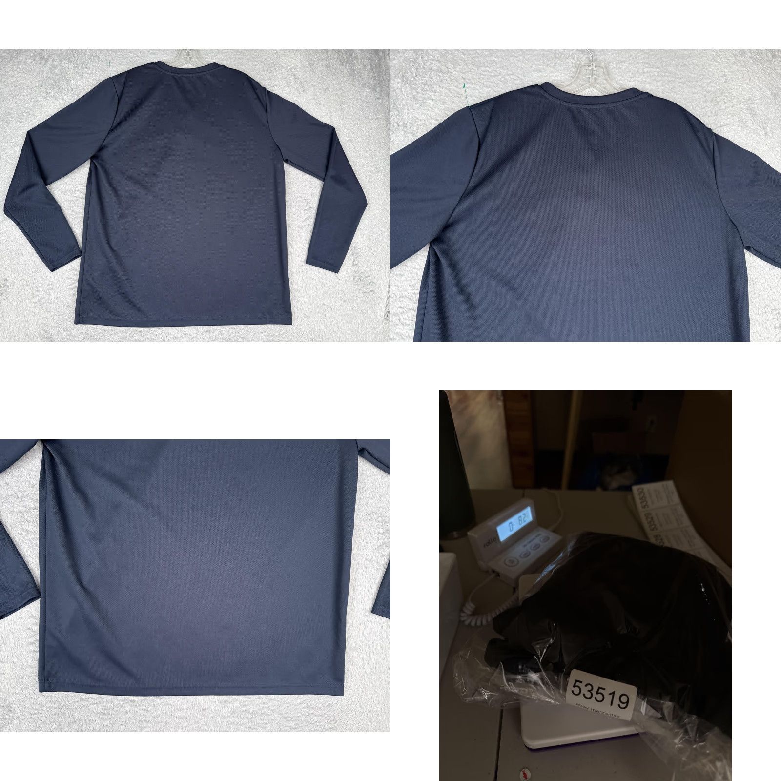 Vintage Snap-on Logo Shirt Men XL Blue Long Sleeve Henley Performance Work Top Polyester Size US XL / EU 56 / 4 - 9 Thumbnail