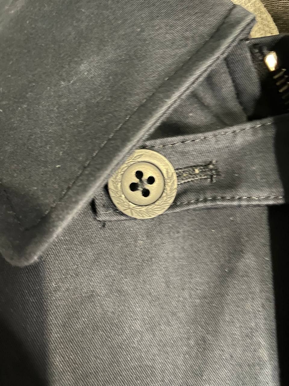 6876 × Fred Perry Fred Perry x 6876 blue canvas jacket Size US S / EU 44-46 / 1 - 3 Thumbnail