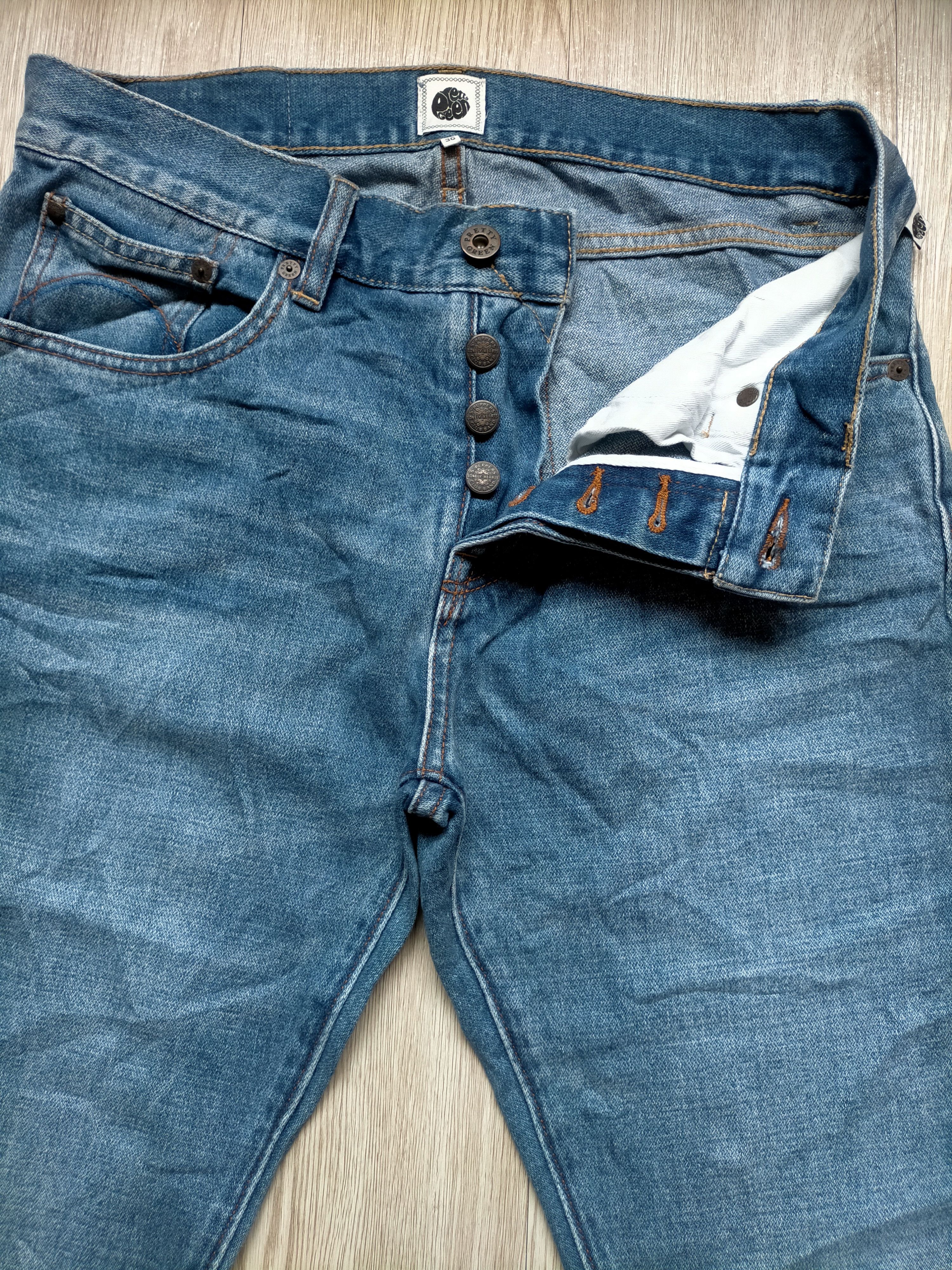 Pretty Green Pretty Green x The Beatles Flare Jeans Boot cut denim Size US 30 / EU 46 - 6 Thumbnail