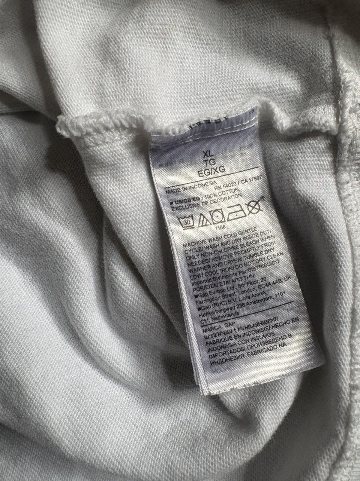 Gap × Palace Palace x GAP Heavy Jersey T-Shirt Size US XL / EU 56 / 4 - 5 Thumbnail