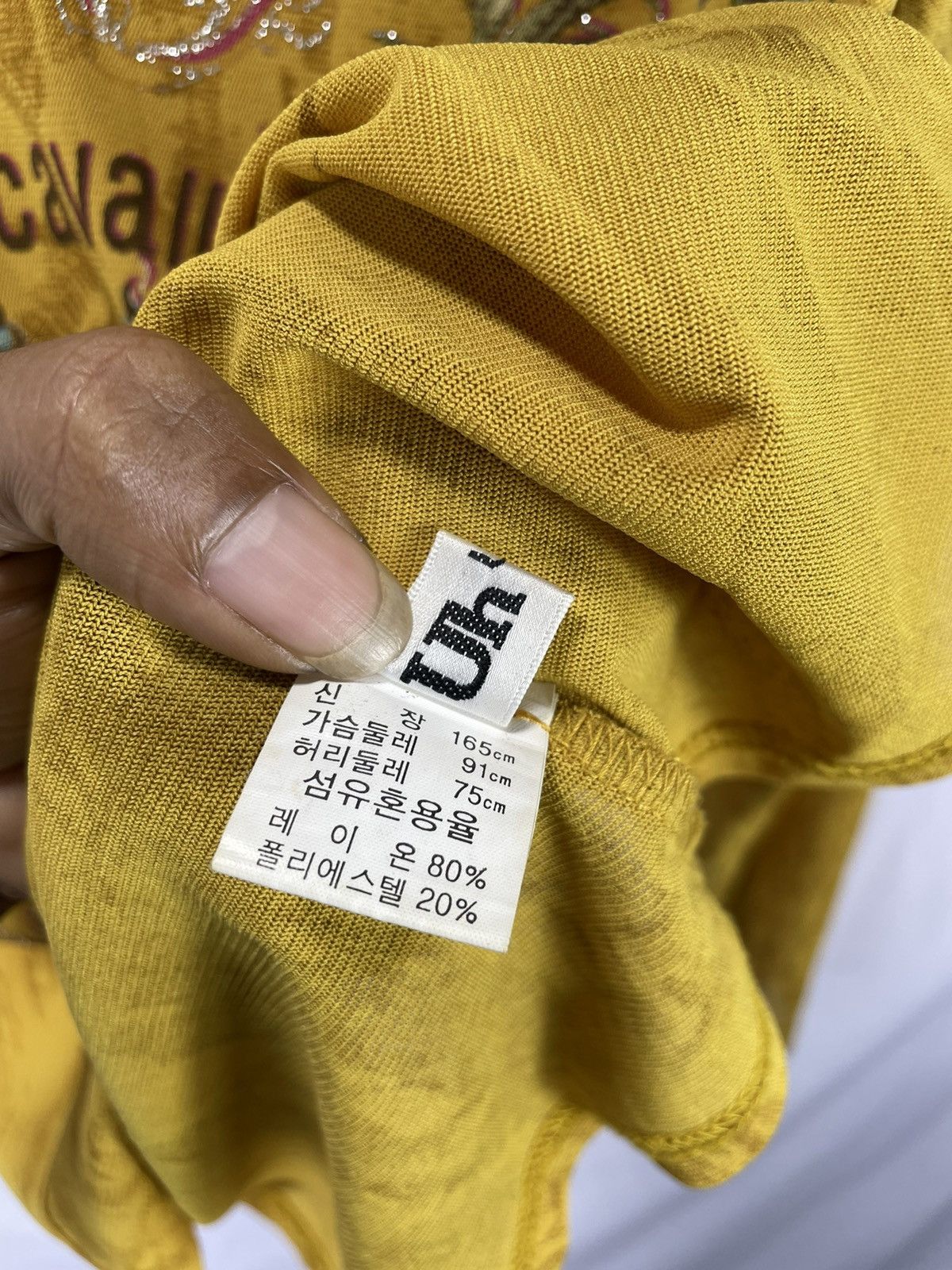 Japanese Brand Vintage just cavalli acidwash longsleeve jpg styled Size M / US 6-8 / IT 42-44 - 5 Thumbnail