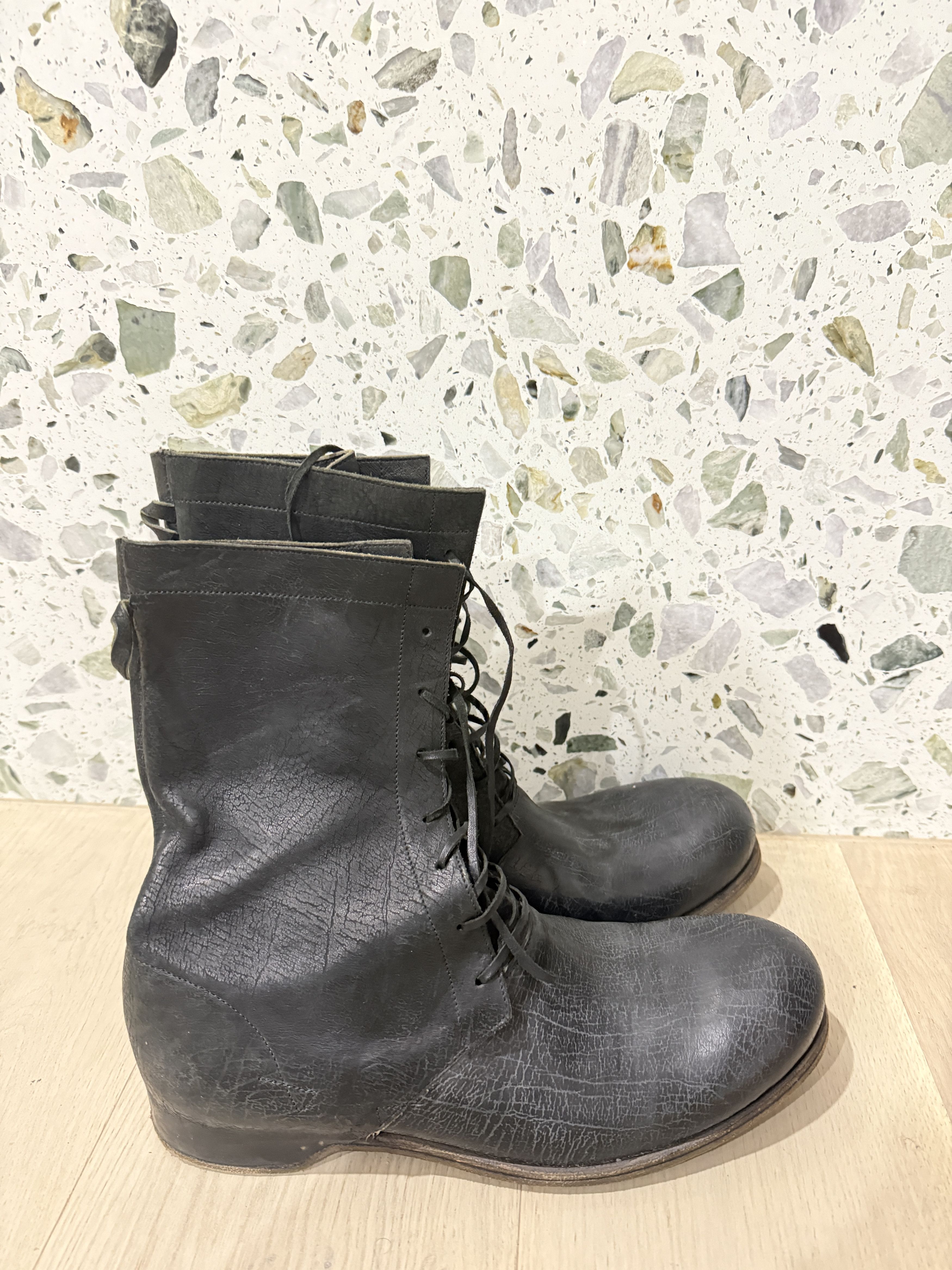 Individual Sentiments IS - 7 HOLE BOOTS _ IS_S12_OU_CCC1 Size US 11.5 / EU 44-45 - 1 Thumbnail