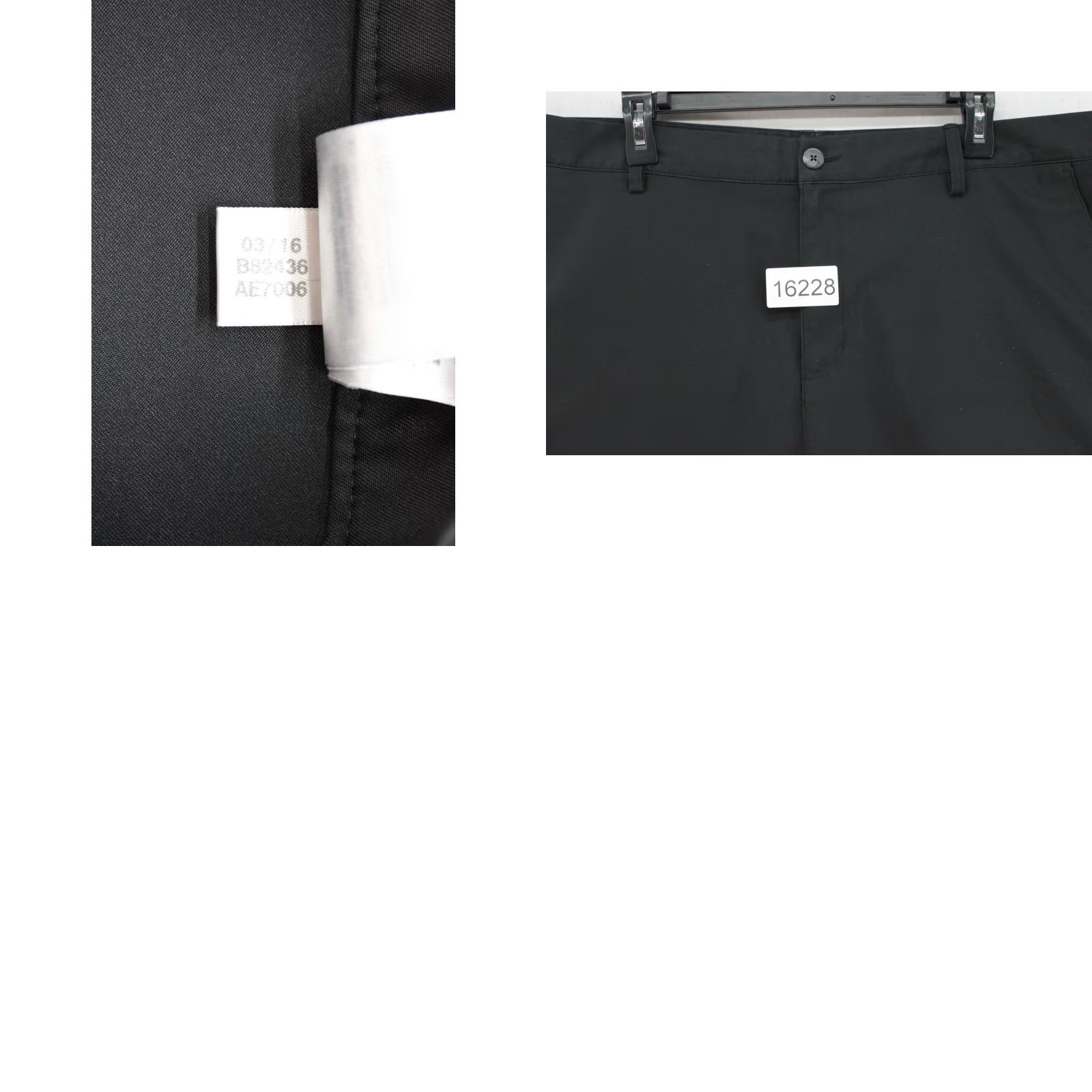 Adidas Adidas Climalite Performance Golf Shorts Wicking 3 Striped Stretch Black Mens 38 Size US 38 / EU 54 - 8 Thumbnail