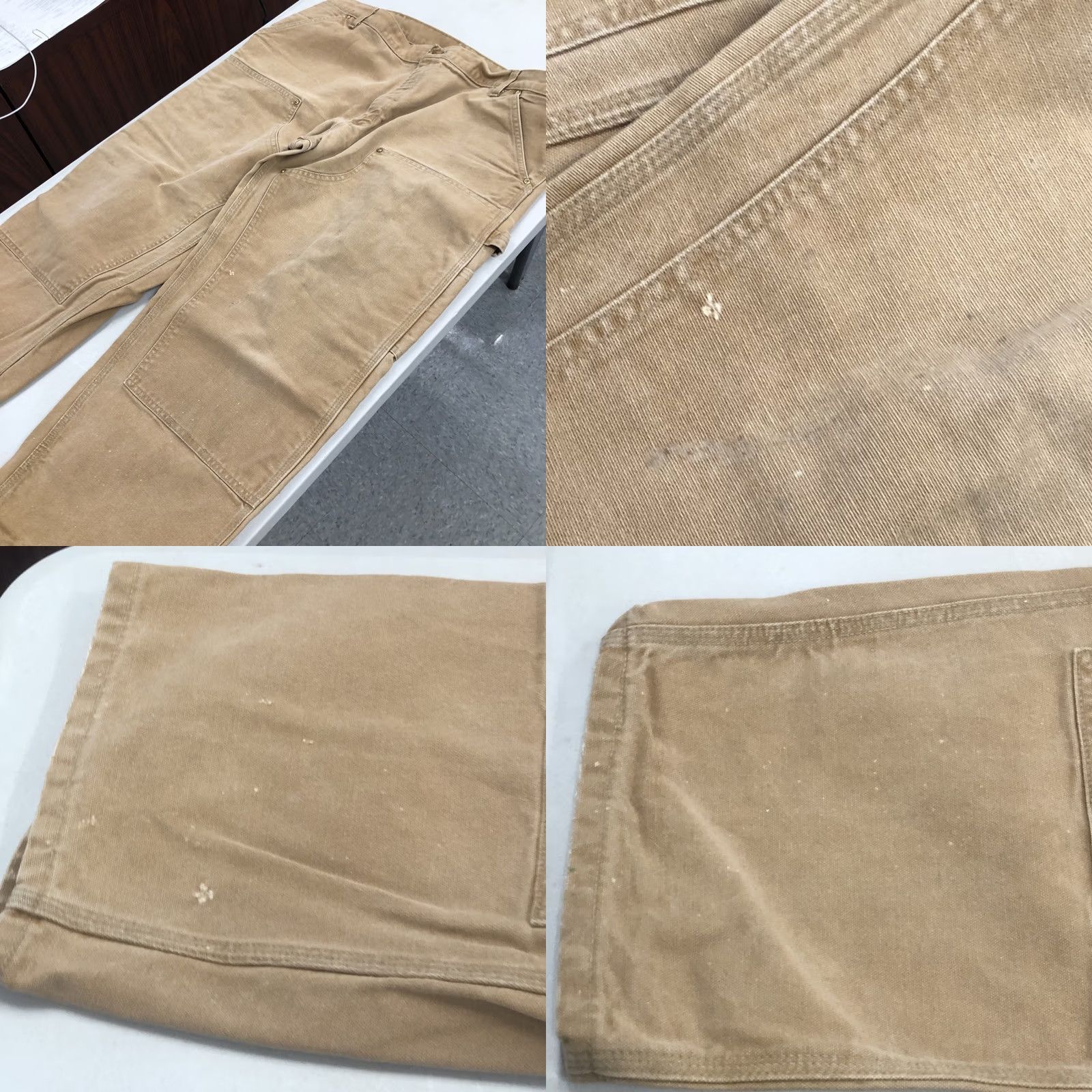 Carhartt VINTAGE Carhartt Jeans Pants Brown 40x26 Carhartt Double Knee Carpenter 5-Pocket Regular Mens Brown Denim Straight N/A Size US 40 / EU 56 - 9 Thumbnail
