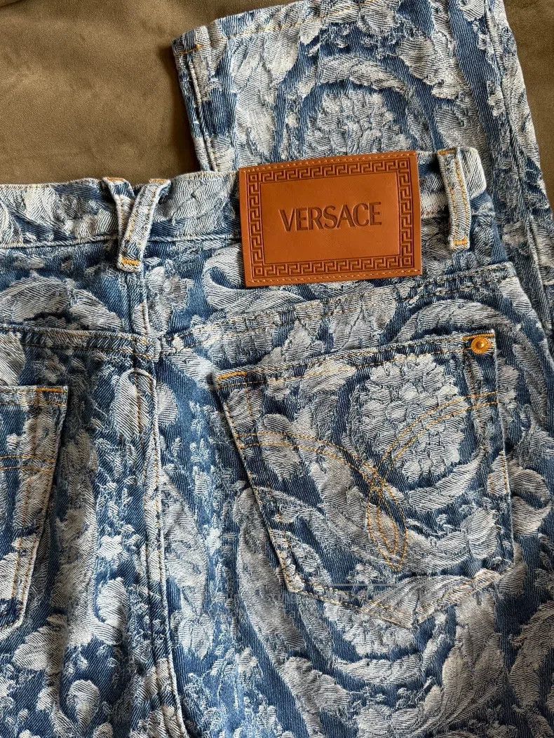 Versace Versace Baroque jeans Size US 29 - 6 Thumbnail