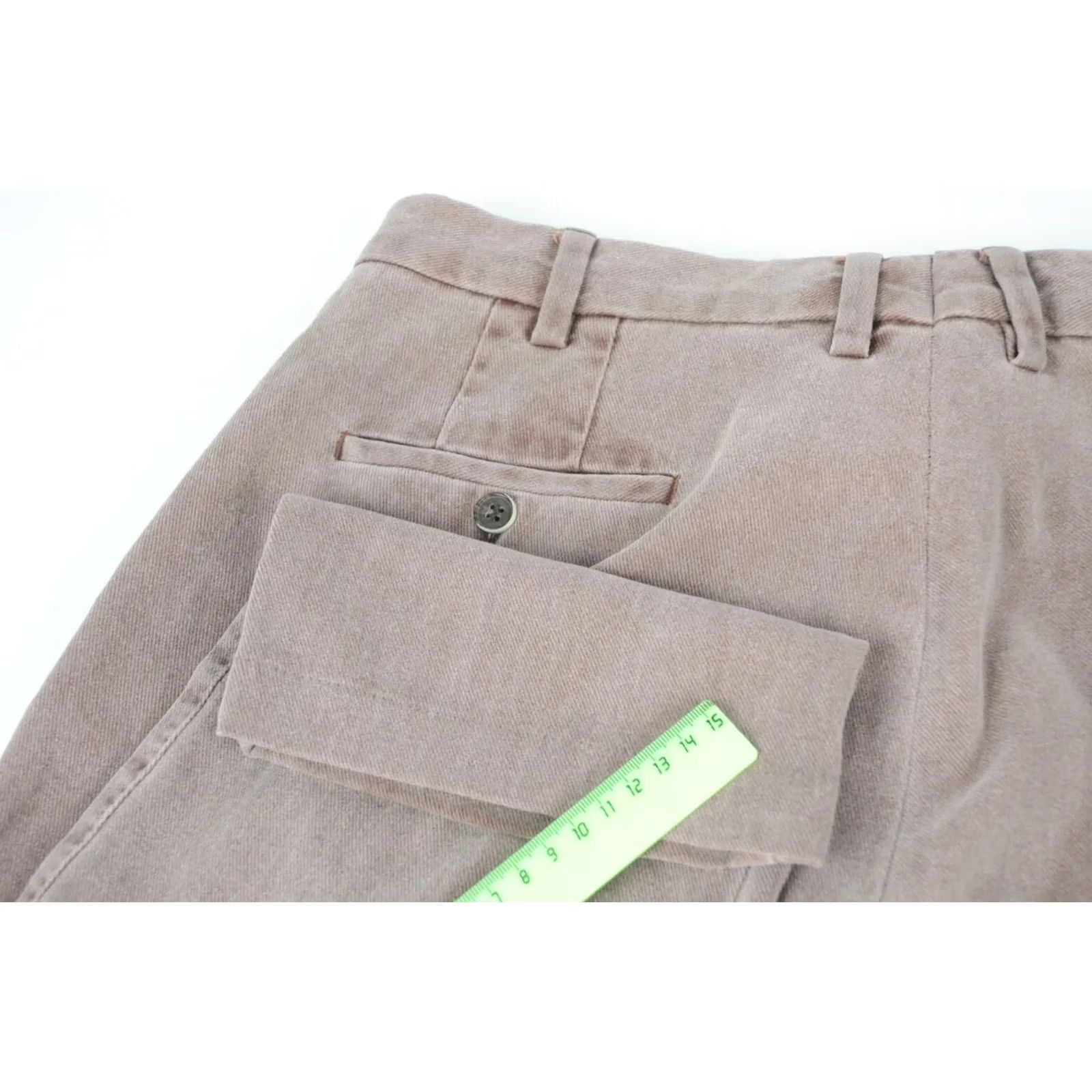 Suitsupply Suitsupply Trousers Men's EU 50 Brown Melange Chino Tapered Zip Trousers Mens Brown Melange Chino Tapered Zip EU50 Size US 34 / EU 50 - 7 Thumbnail