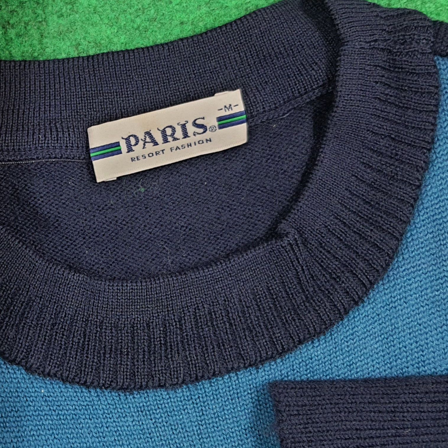 Vintage Vintage PARIS Resort Fashion Golf Wool Knitwear C291N32 Size US S / EU 44-46 / 1 - 5 Thumbnail
