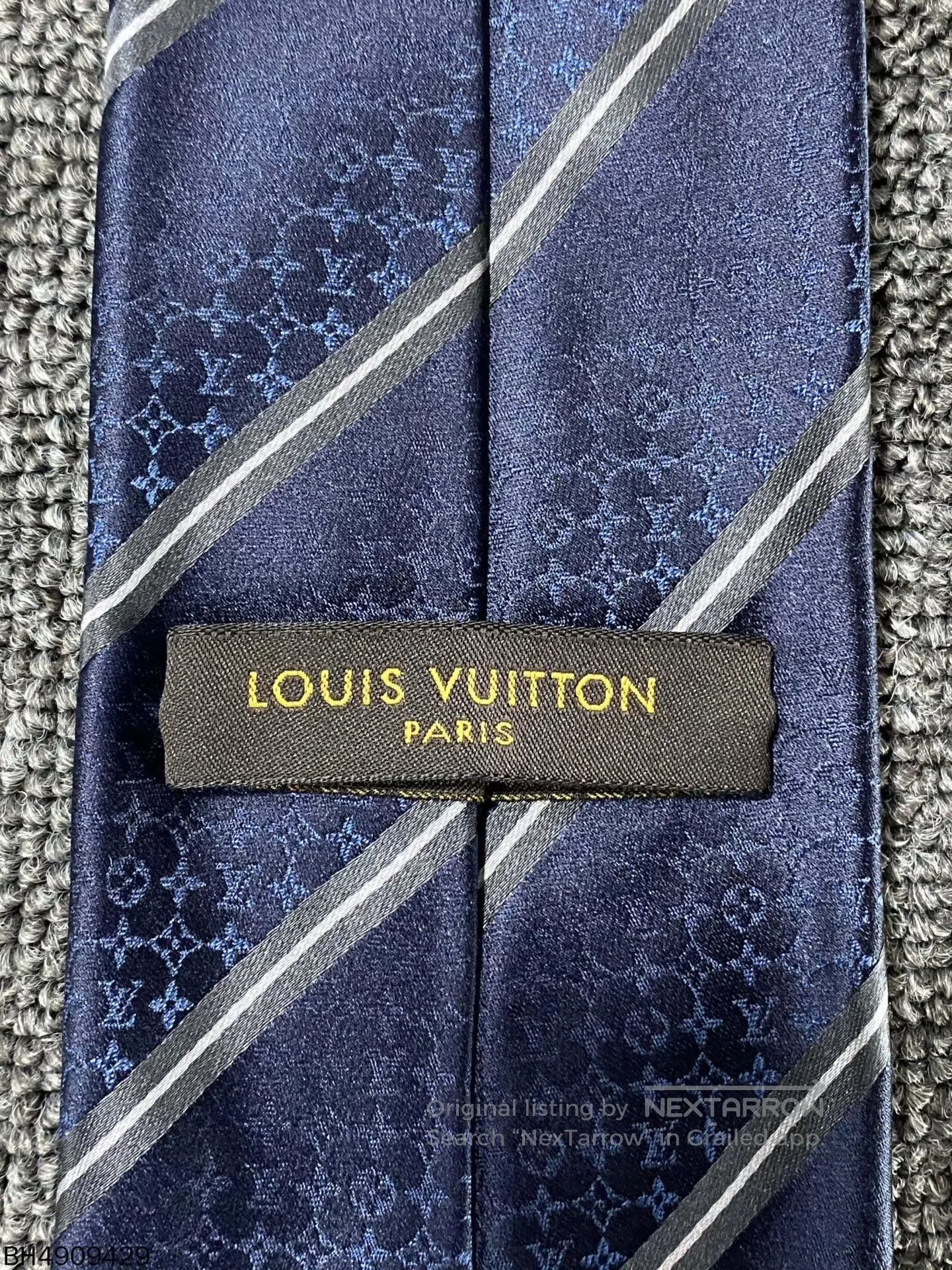 Louis Vuitton Louis Vuitton Gradient Stripe Tie. Size ONE SIZE - 6 Thumbnail