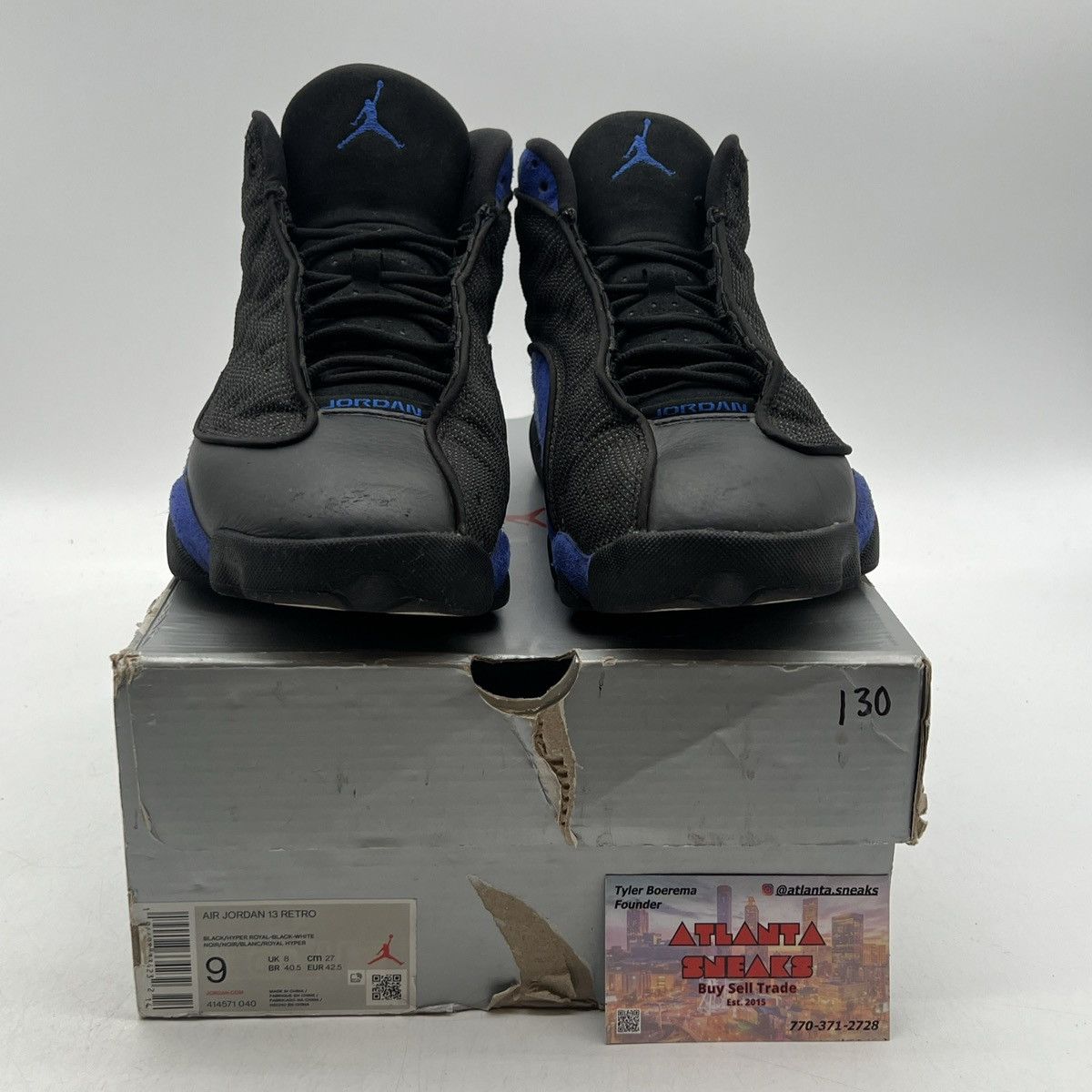 Jordan Brand Air Jordan 13 hyper royal Size US 9 / EU 42 - 2 Thumbnail