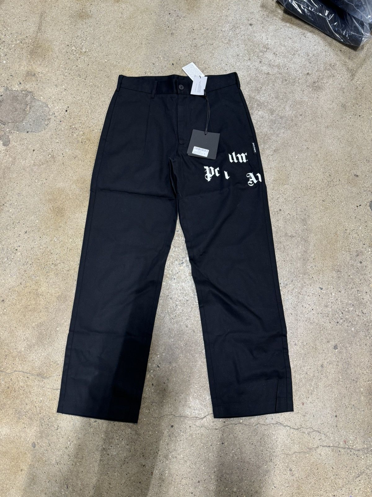 Palm Angels Palm Angels Logo Work Pants NEW 600$ Size US 28 / EU 44 - 1 Thumbnail