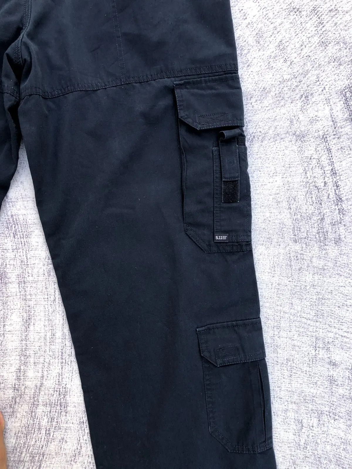 5.11 Very Rare Navy Blue Multipocket Bush Cargo Pants 9 Pocket Size US 33 - 15 Thumbnail