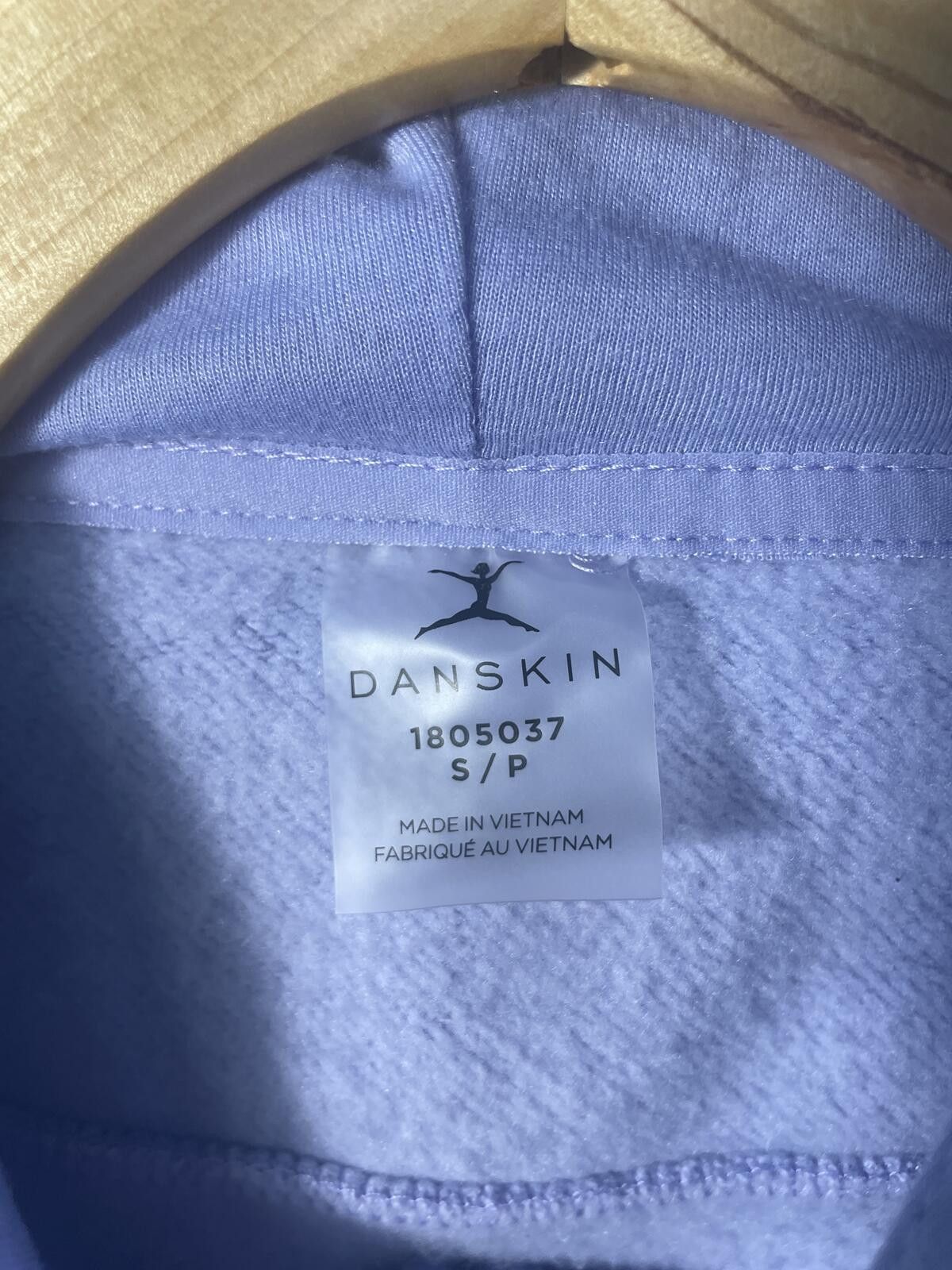 Other Danskin Hoodie Womens Small Purple Half Zip Kangaroo Pocket Size S / US 4 / IT 40 - 3 Thumbnail