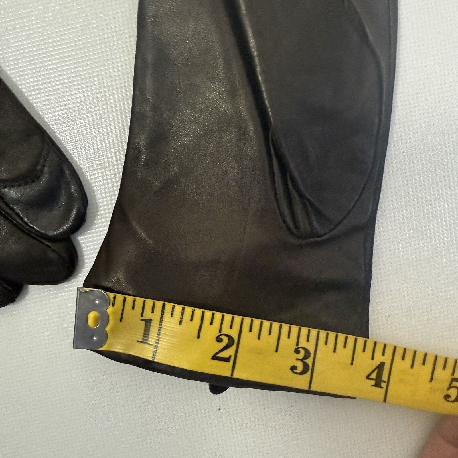 Other Grandoe Gloves Brown Leather Cashmere LambsWool Driving Size ONE SIZE - 8 Thumbnail