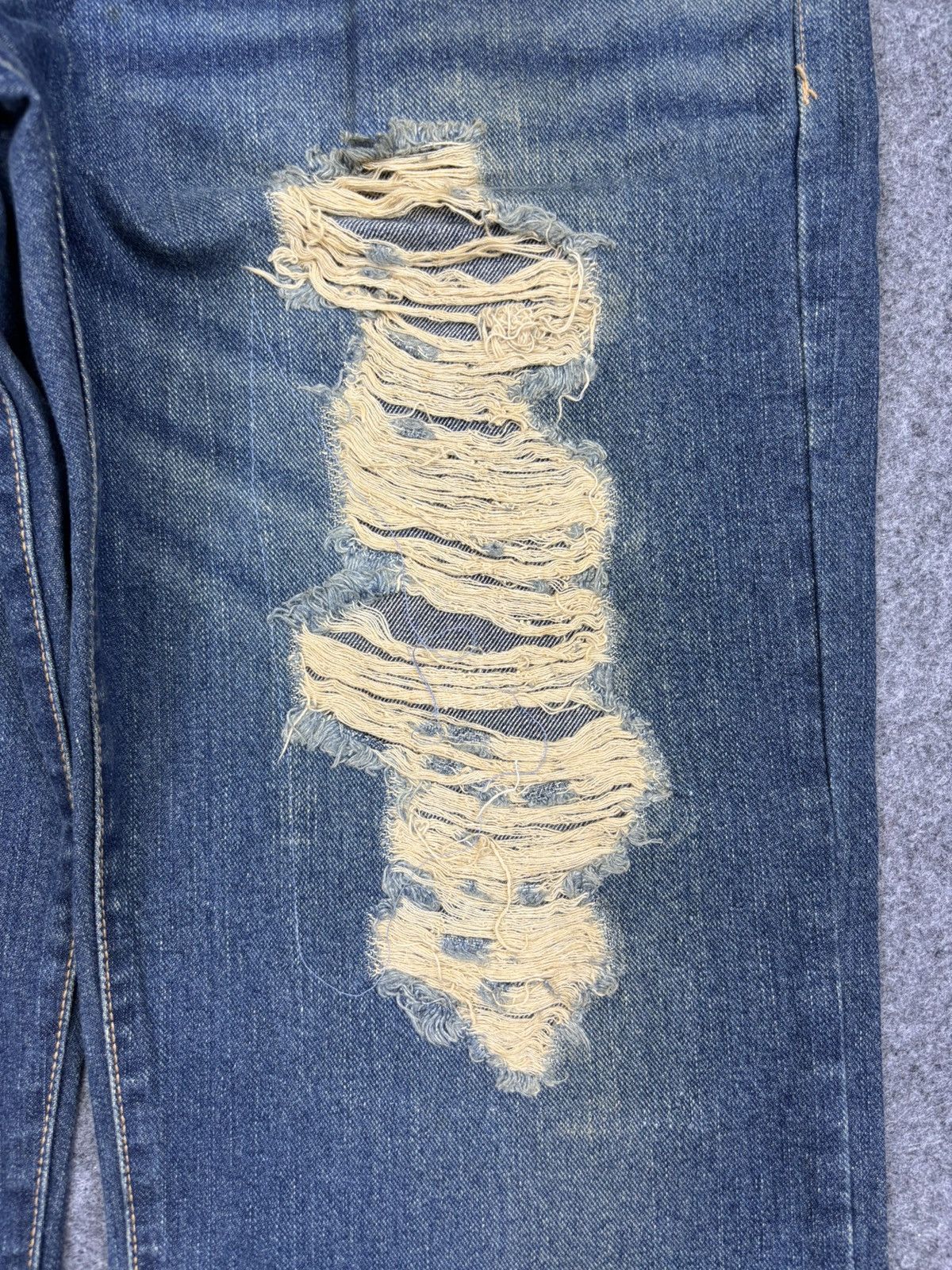 Seditionaries Joge Martin Sick Heavy Distressed Denim F748 Size US 32 / EU 48 - 4 Thumbnail