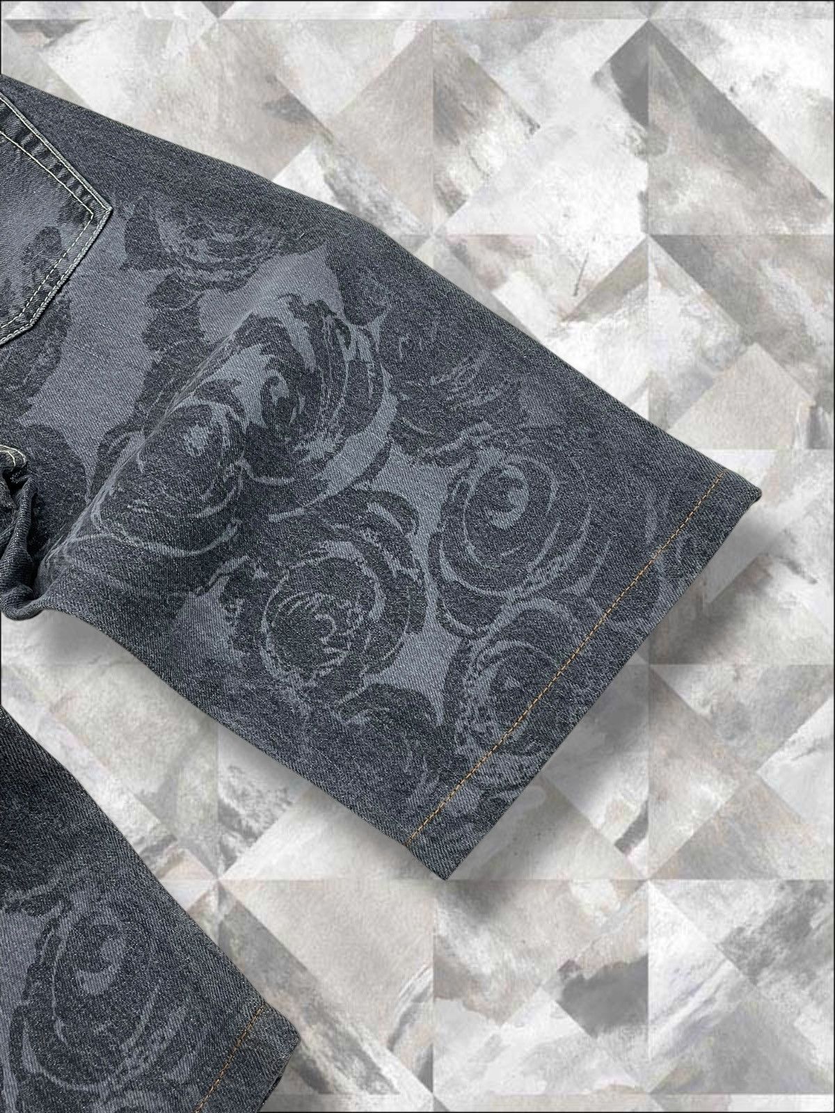 Hysteric Glamour Vintage Japan Designer BYEMRT.Paris Art Flower Short Denim Size US 28 / EU 44 - 12 Thumbnail