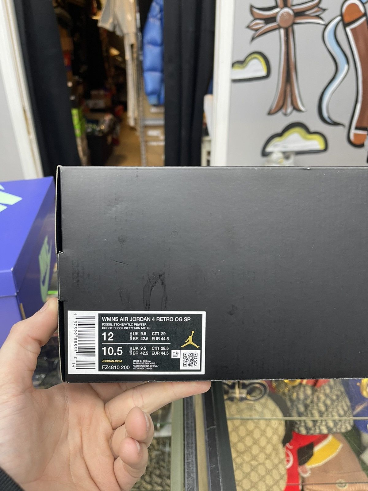 Jordan Brand Size 10.5M/12W - Jordan 4 A Ma Maniere While You Where Sleep Size US 11 / EU 44 - 9 Thumbnail
