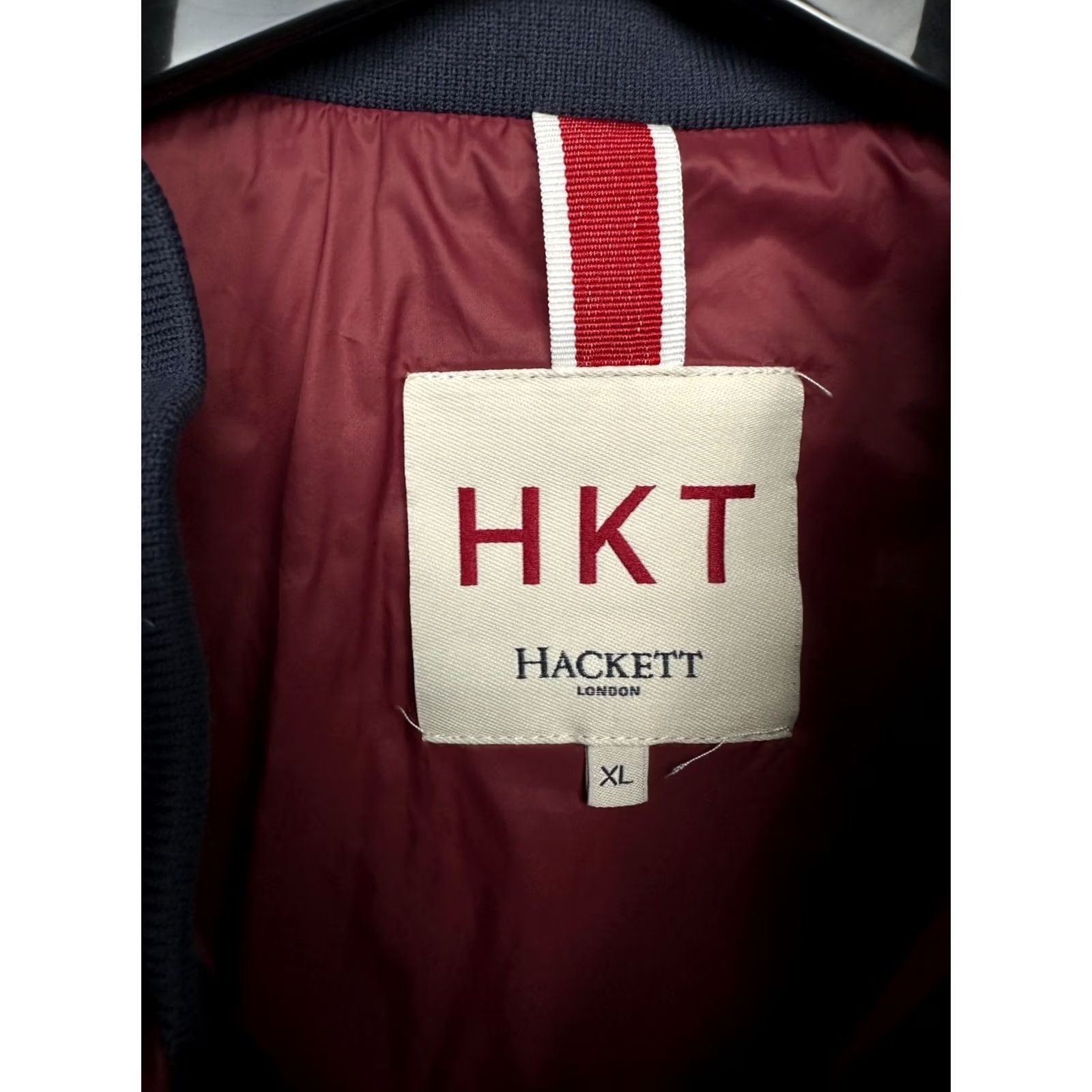 Hackett Hackett London Mens Quilted Jacket XL Blue Size US XL / EU 56 / 4 - 3 Thumbnail