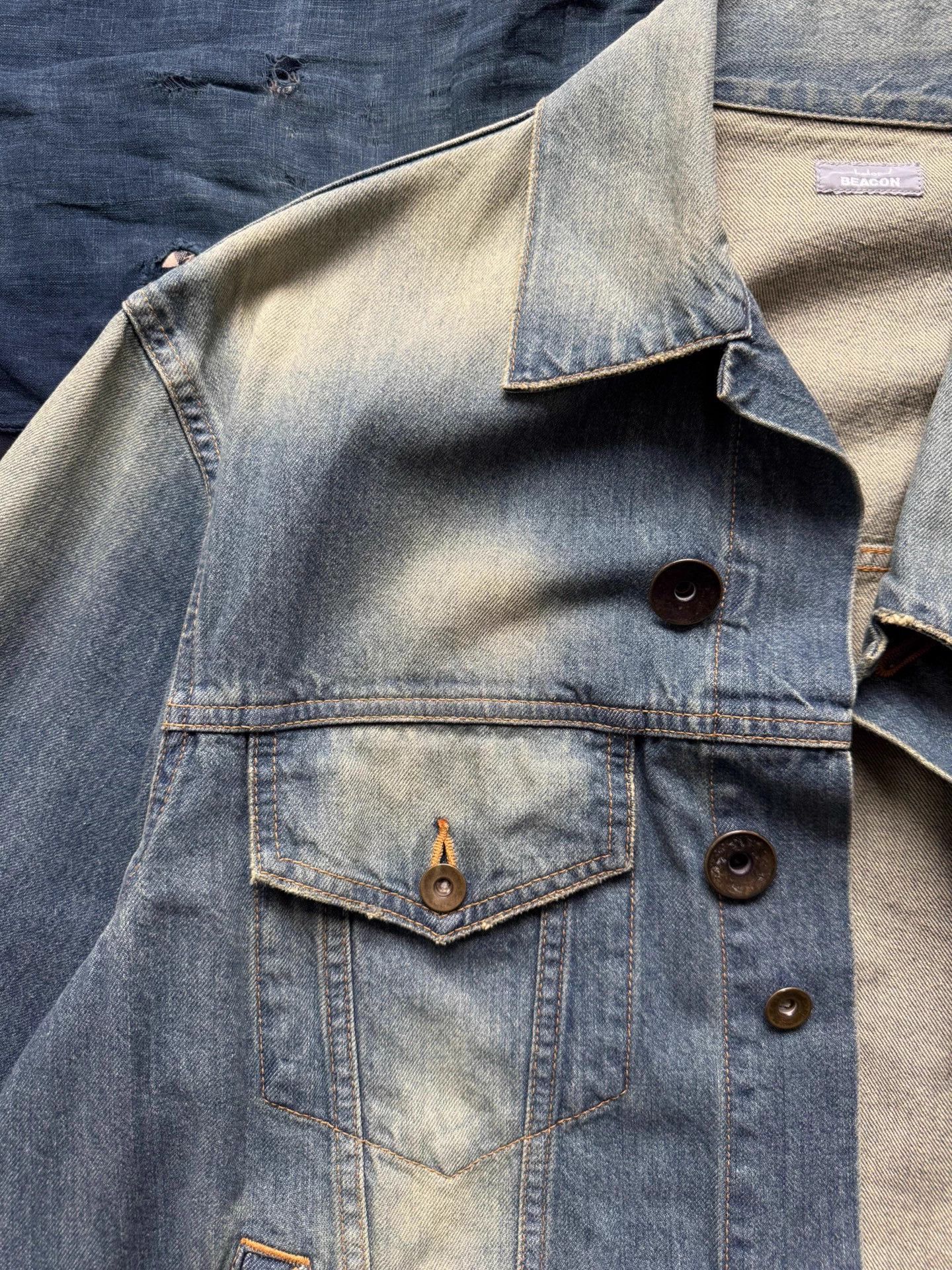 Other Kolor Beacon 23ss Irregular Denim Jacket 2 Size M / US 6-8 / IT 42-44 - 8 Thumbnail