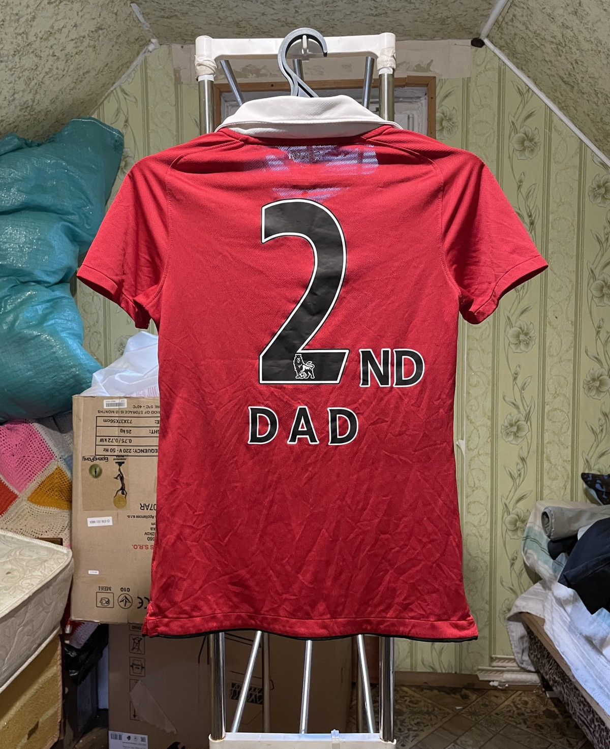 Nike Nike Manchester United Women’s 2010 Home Second Dad Jersey Size XS / US 0-2 / IT 36-38 - 10 Thumbnail