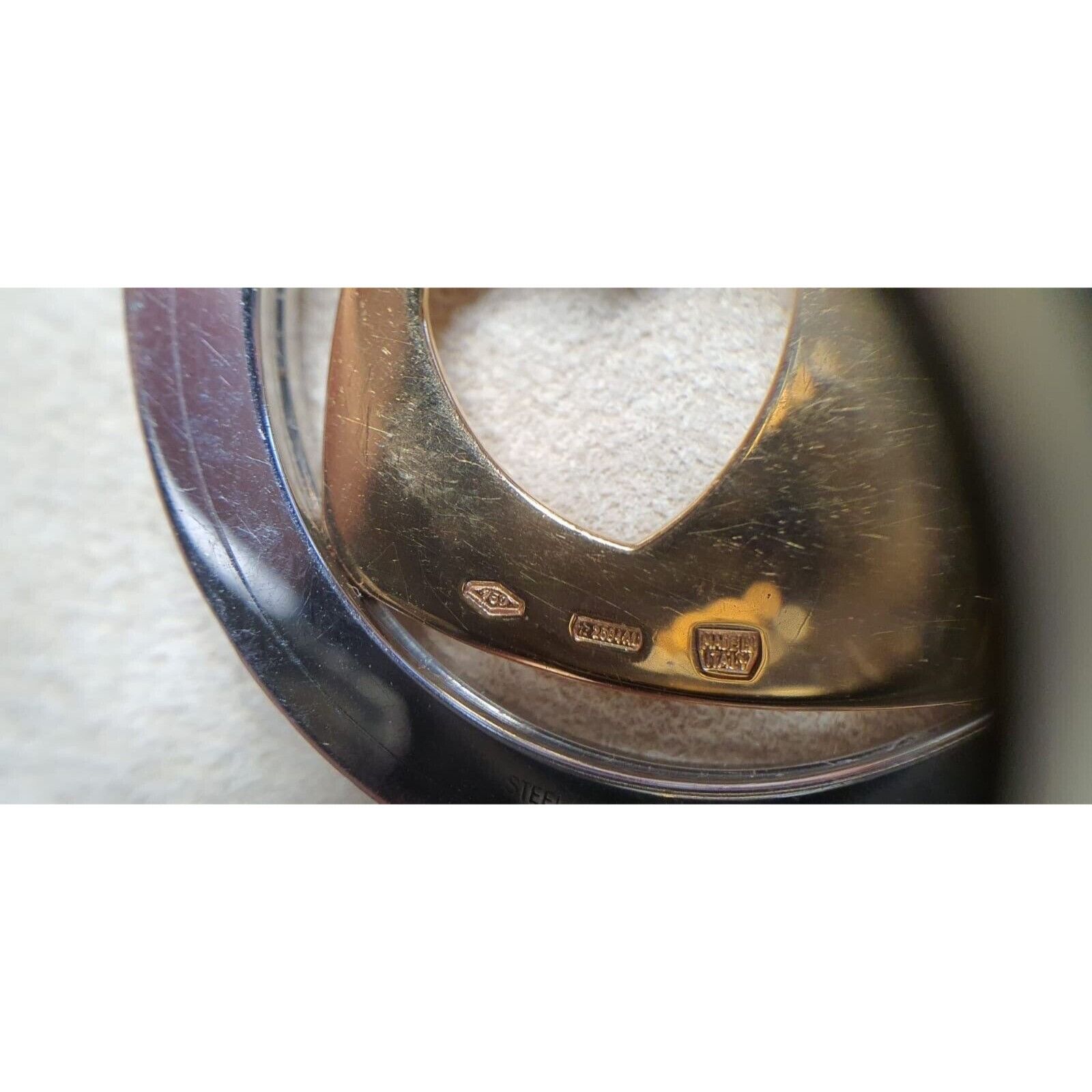 Bvlgari Bvlgari Tindo Gold Heart Pendant Necklace Stamped Hallmark I Size ONE SIZE - 4 Thumbnail