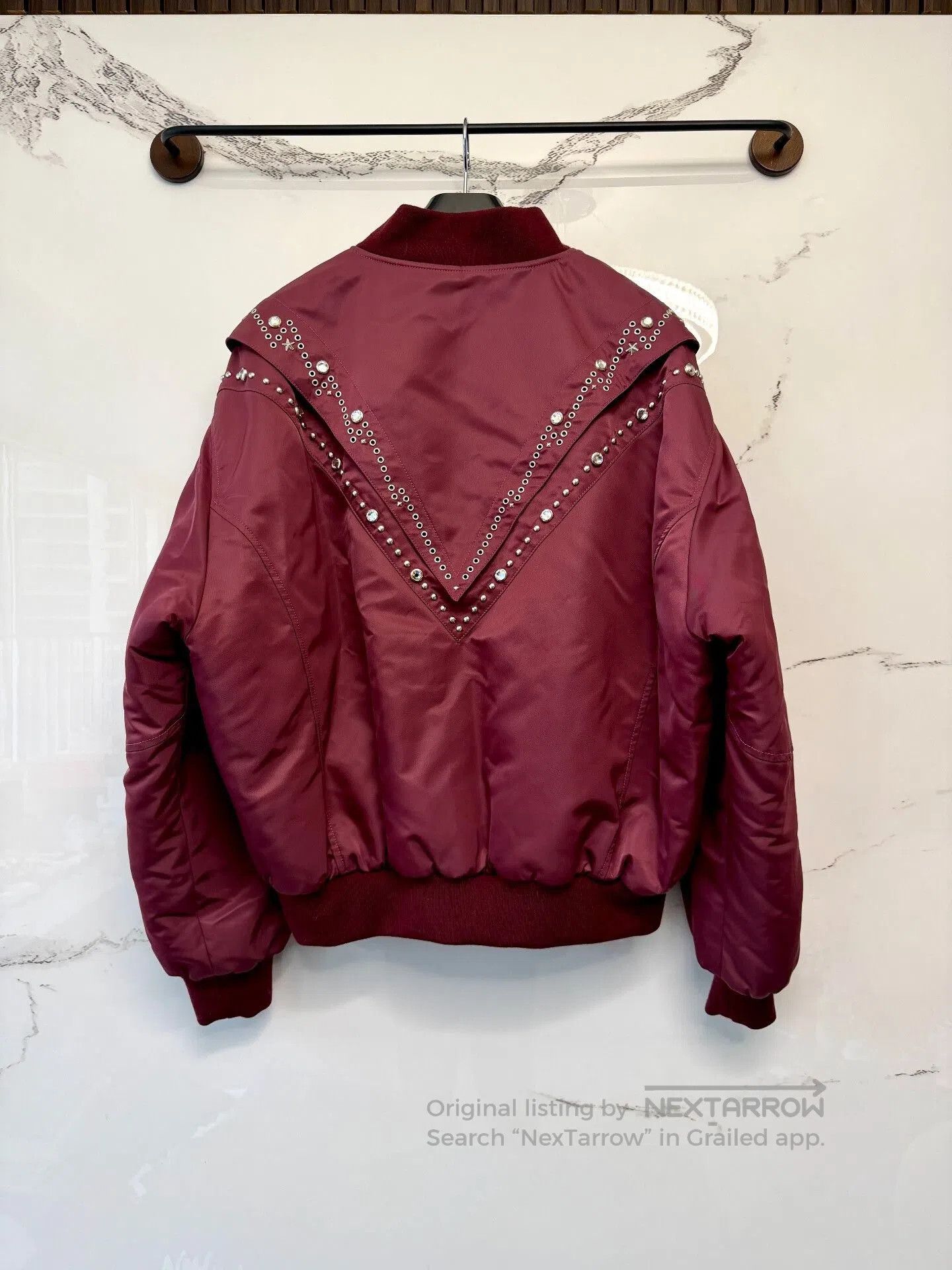 Celine celine spring summer bomber jacket with rhinestones. Size M / US 6-8 / IT 42-44 - 4 Thumbnail